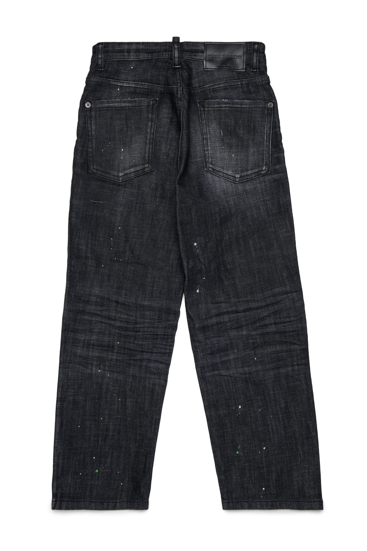 Jeans corte relajado lavado negro - Baggy