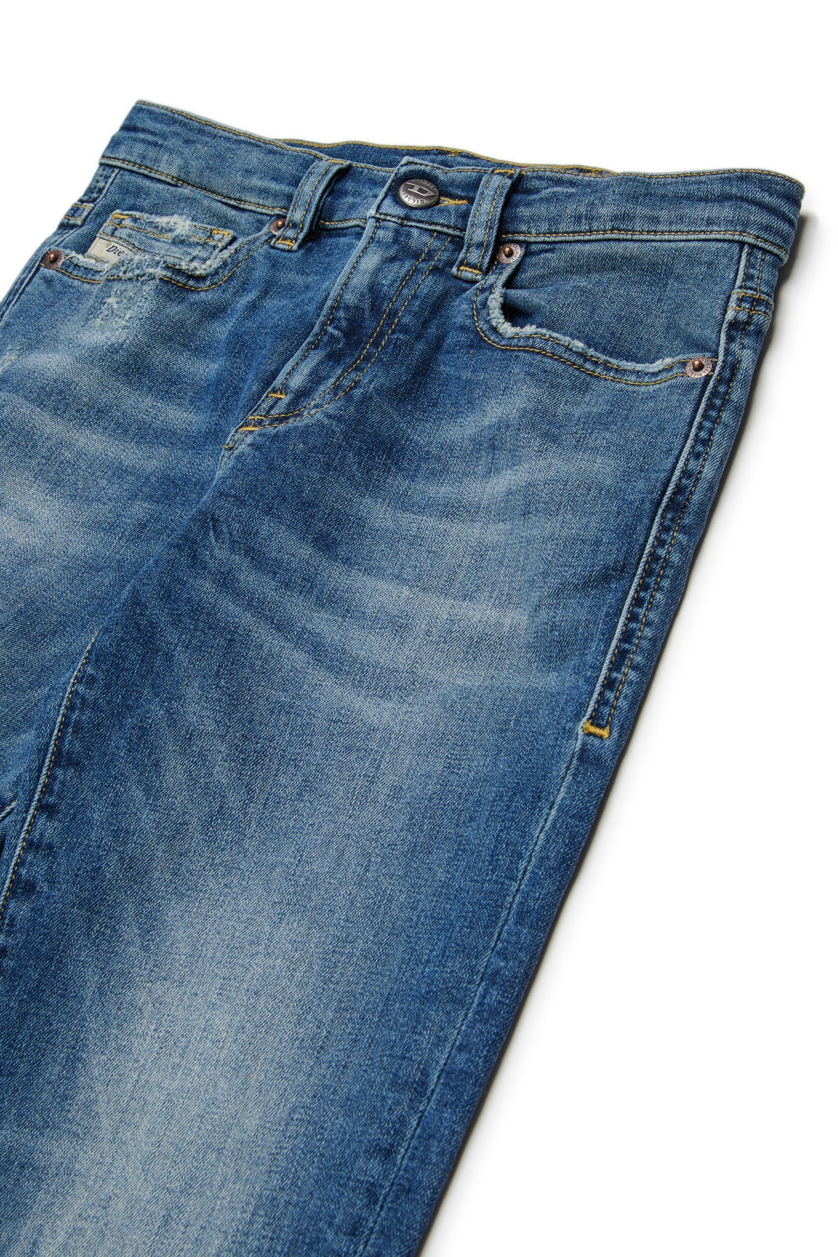 Jeans regular fit lavado azul medio - D-Viker