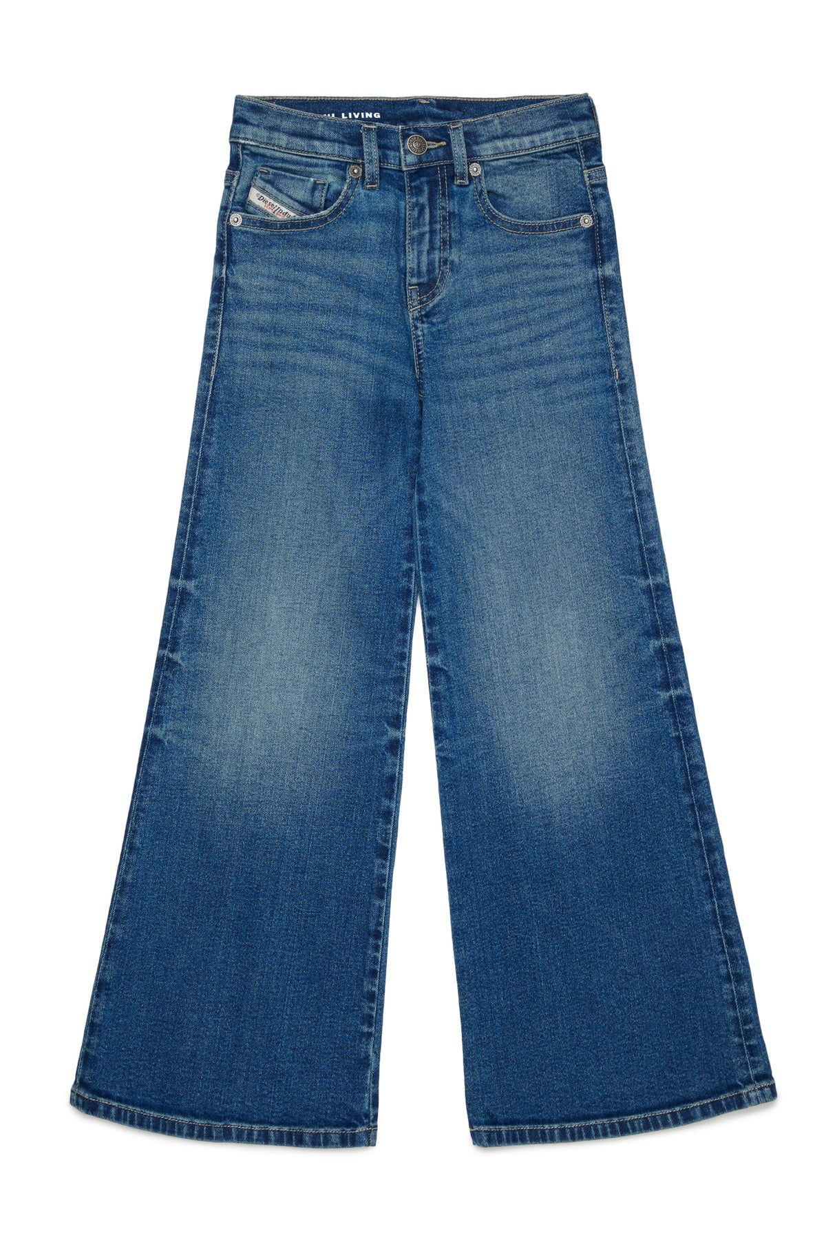 Jean flare fit bleu moyen - 1978