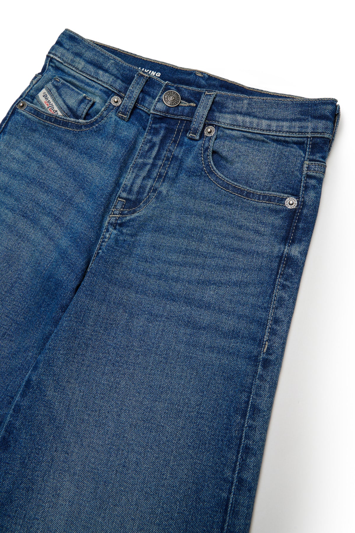 Jean flare fit bleu moyen - 1978