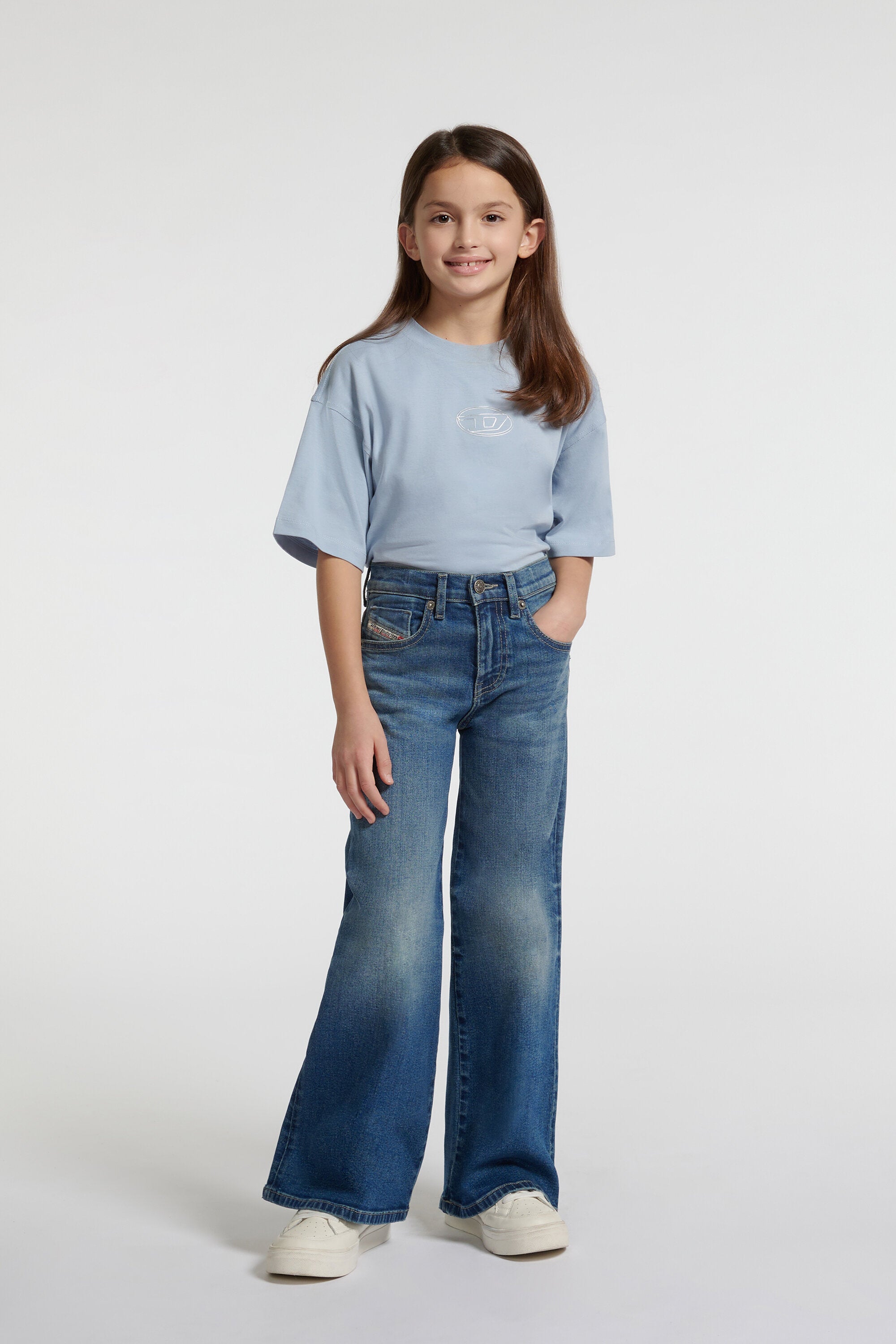 Jeans flare fit azul medio - 1978
