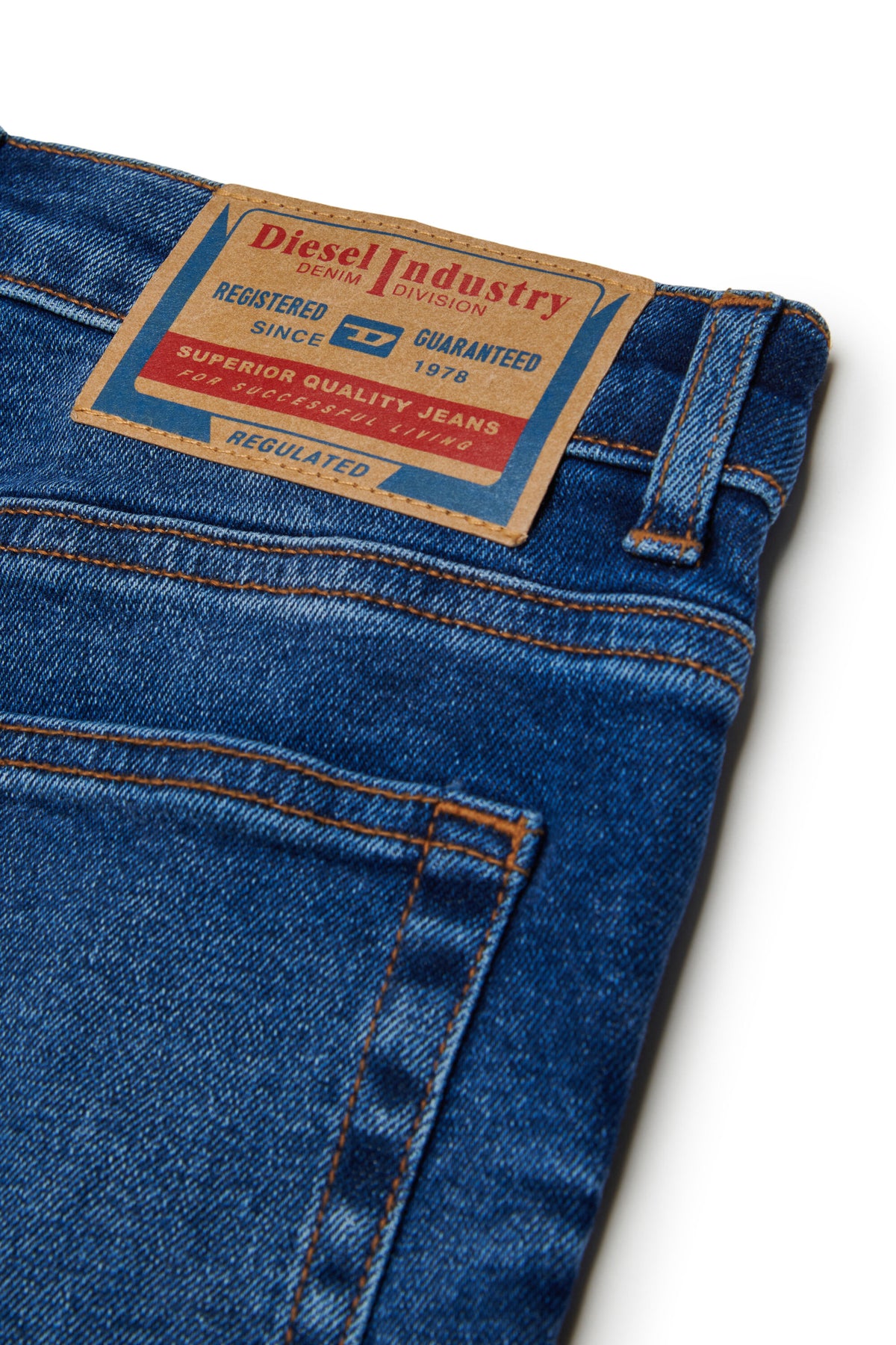 Jeans corte regular azul medio - D-Lucas