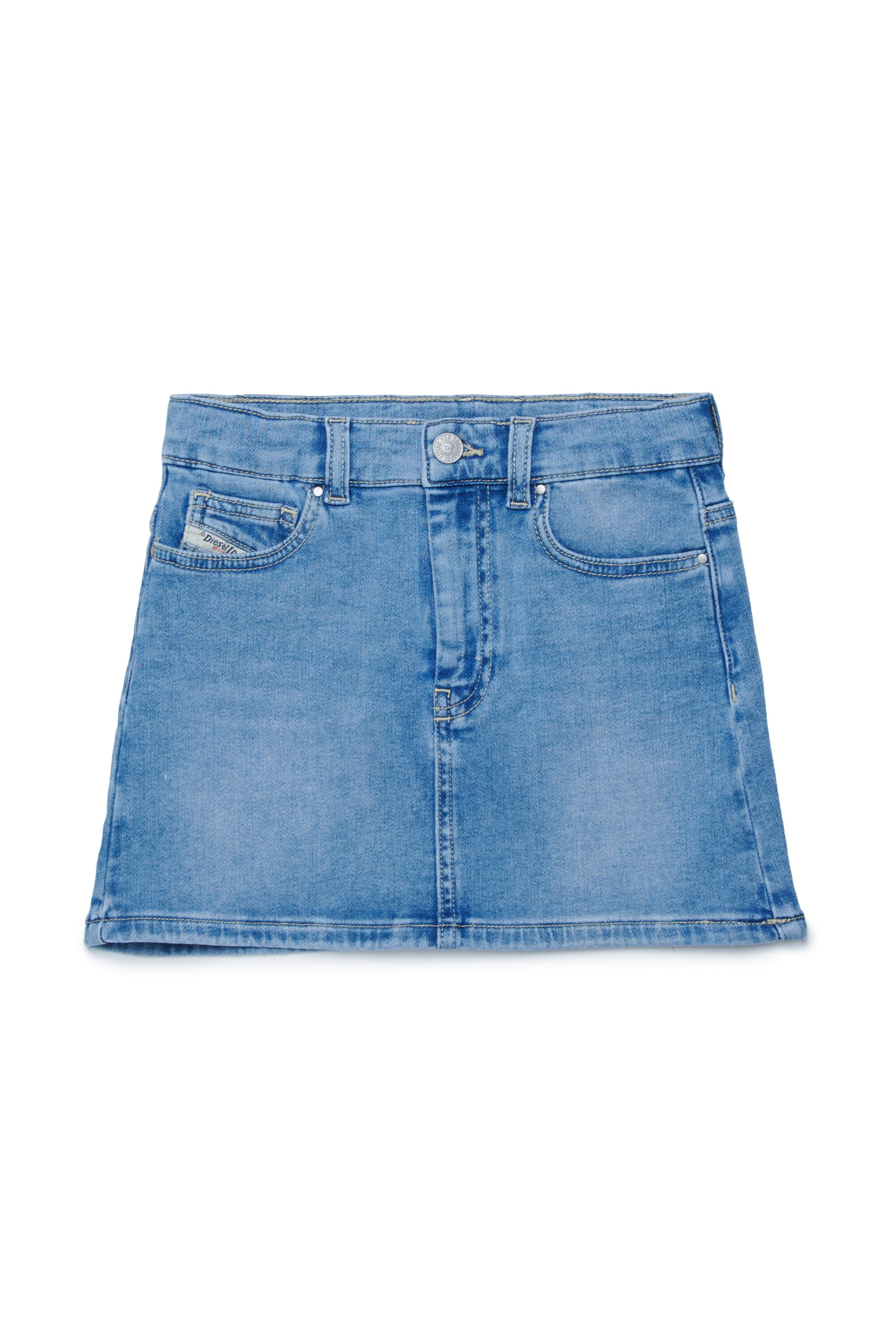 Jupe en denim cinq poches