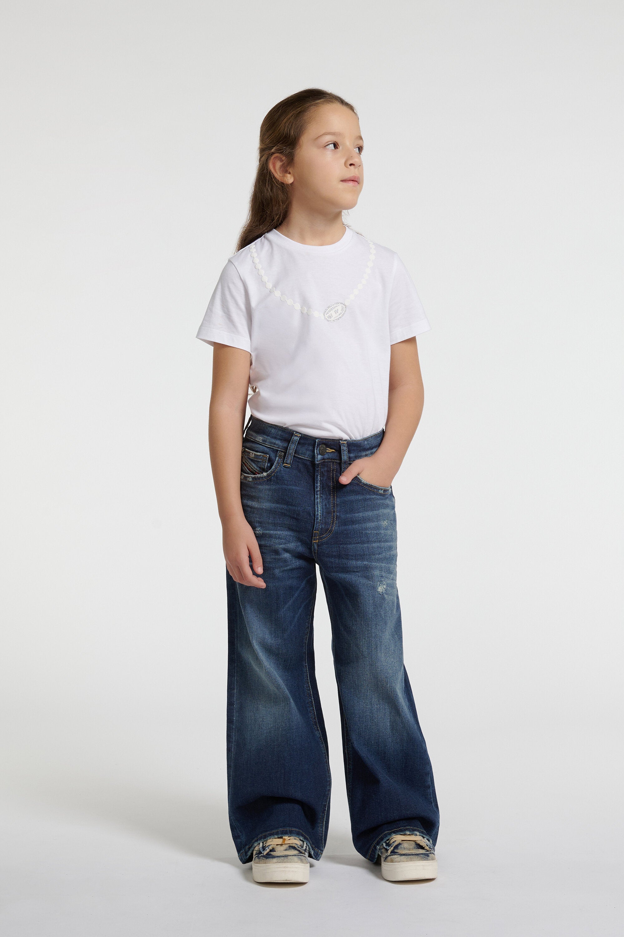 Jean loose fit bleu moyen - D-Argjx