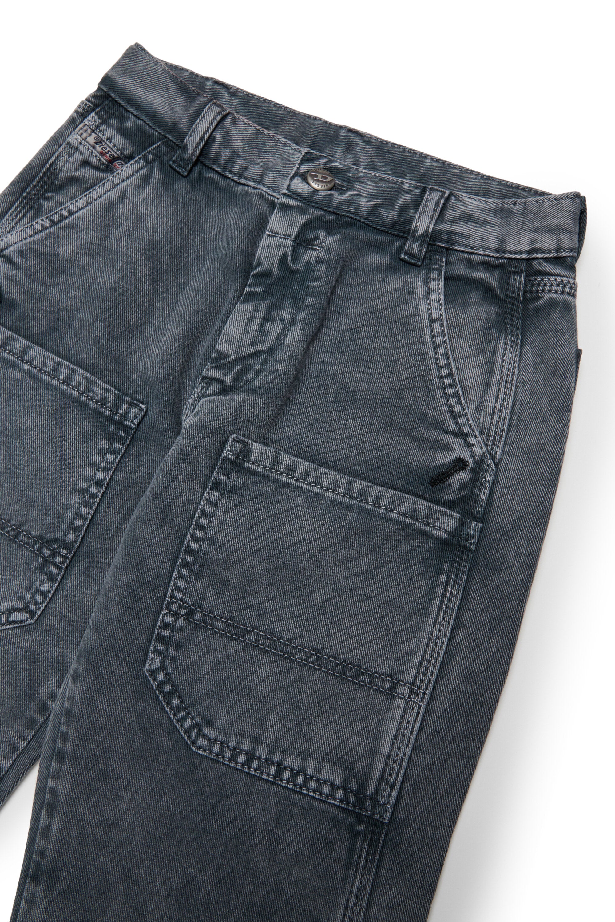 Jeans corte regular efecto lavado - D-Berr