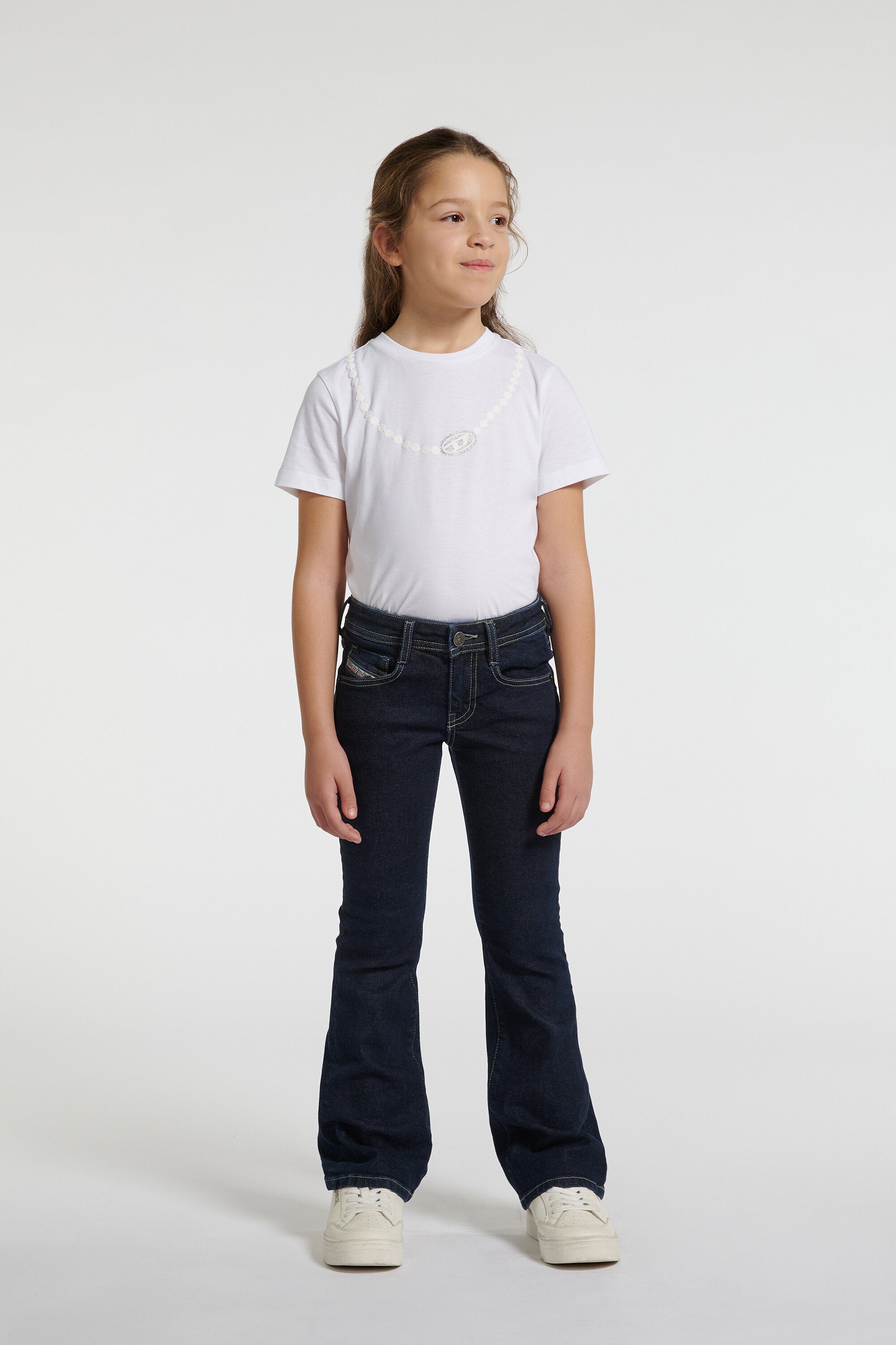 Dark blue bootcut jeans - D-Arry