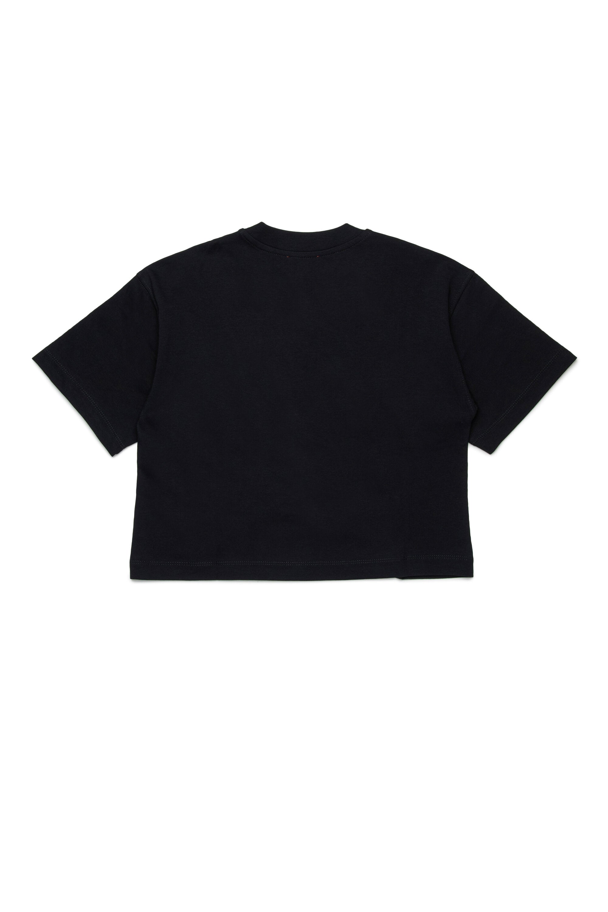 T-shirt en jersey ample avec logo Oval D
