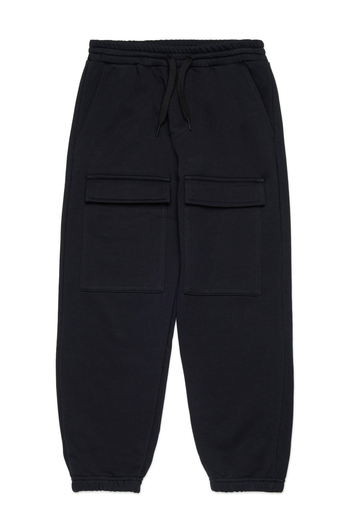Pantalones deportivos con falsa solapa