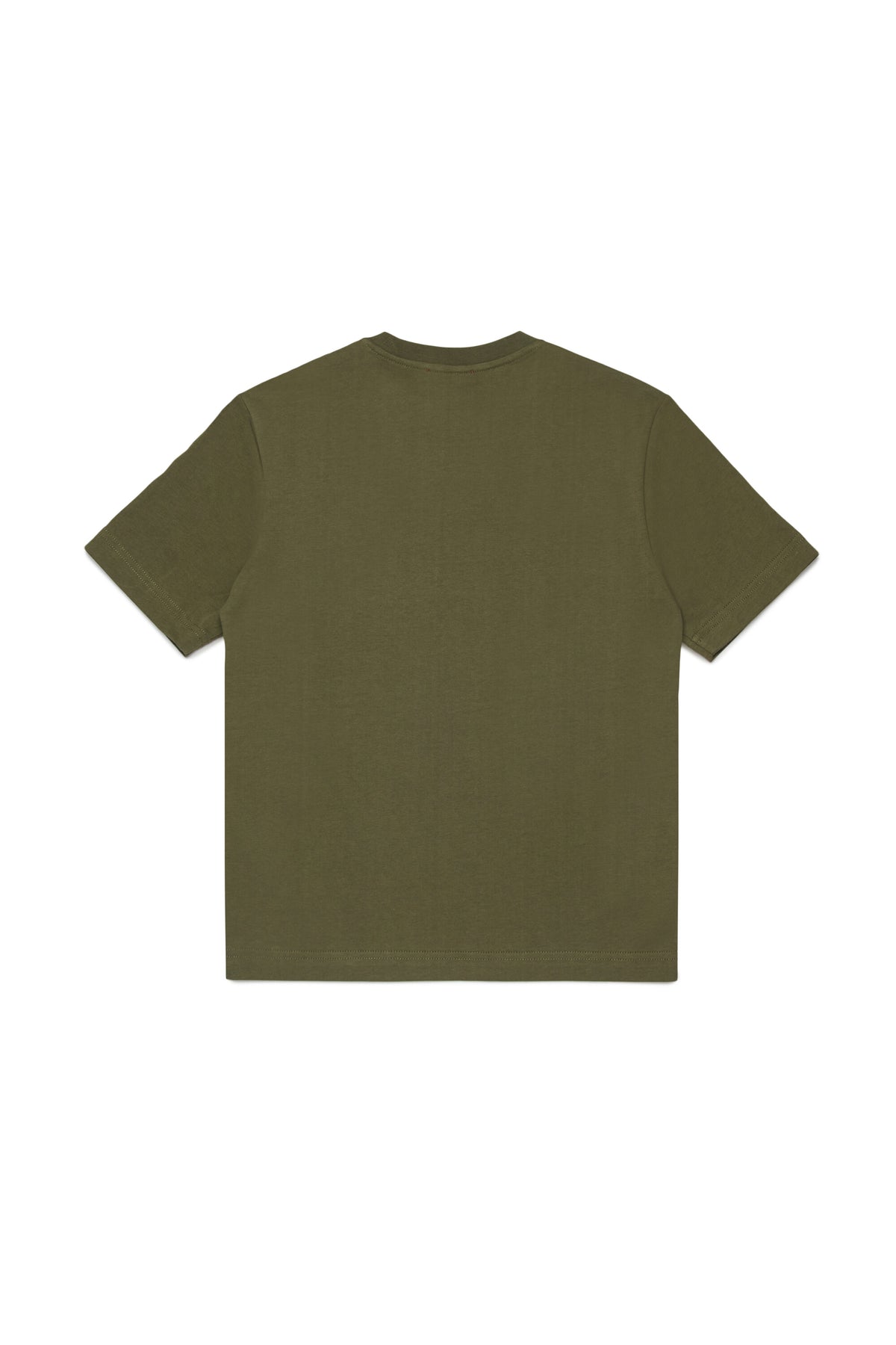 T-shirt en jersey avec étiquette ovale de DIESEL