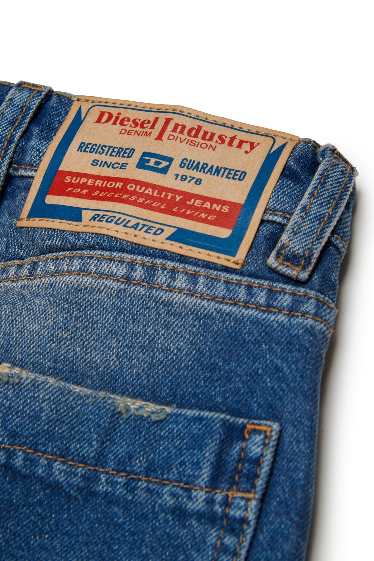 Jeans corte relajado cargo - D-Argjx Cargo