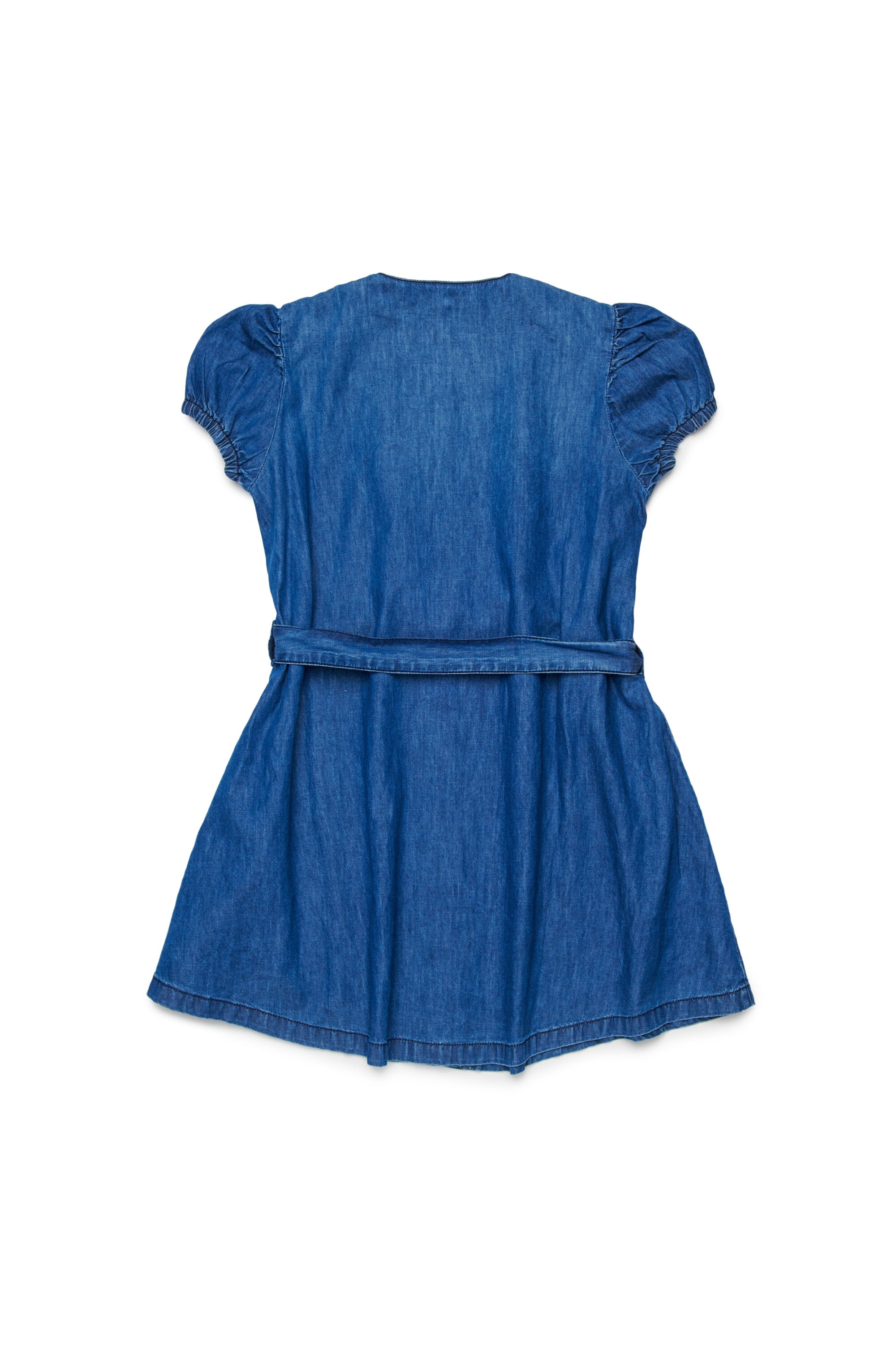 Robe en denim avec logo
