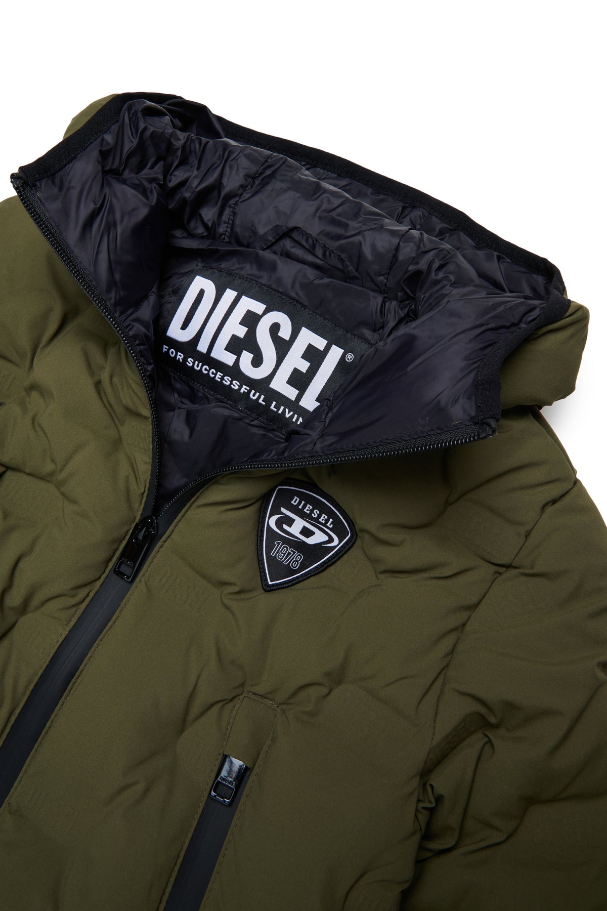 Veste matelassée avec logo