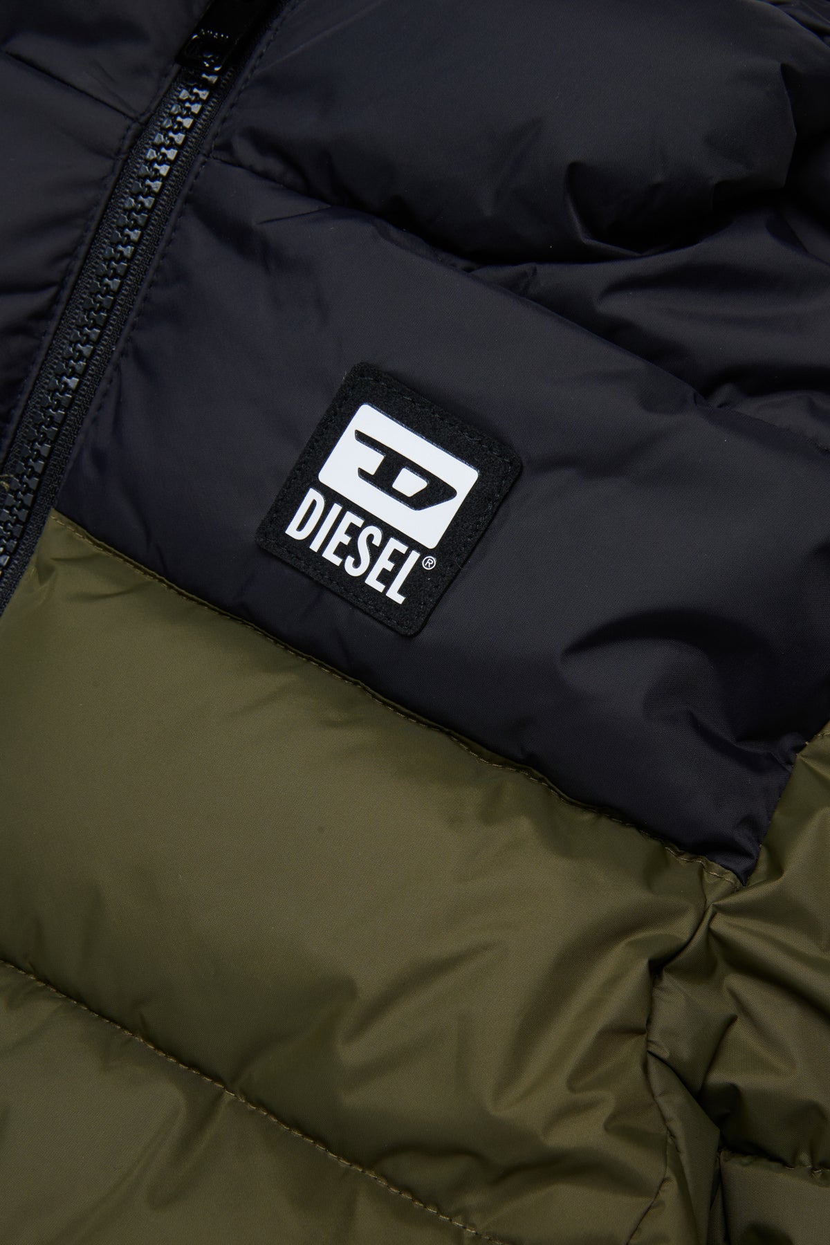 Veste matelassée avec logo