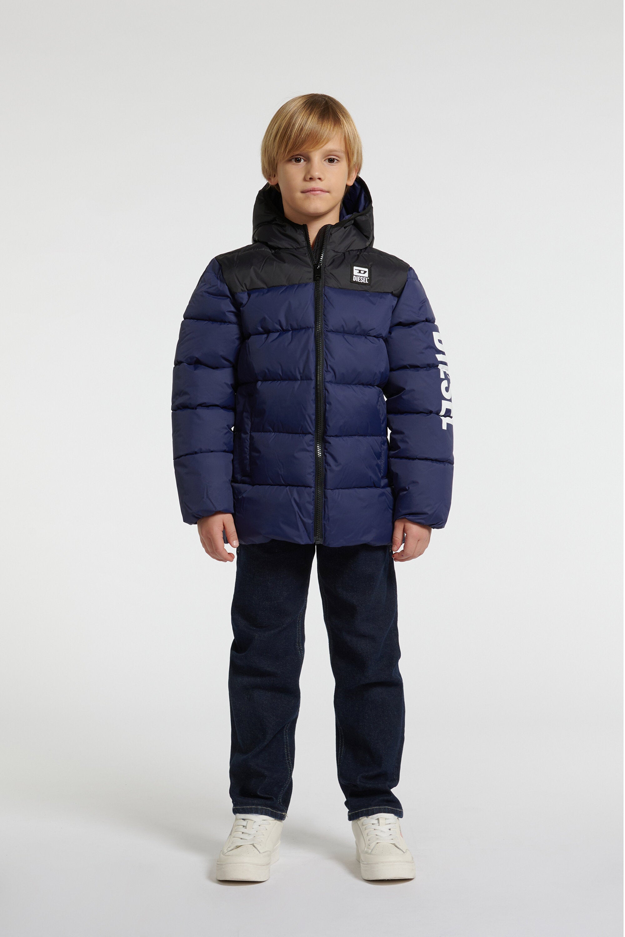 Veste matelassée avec logo