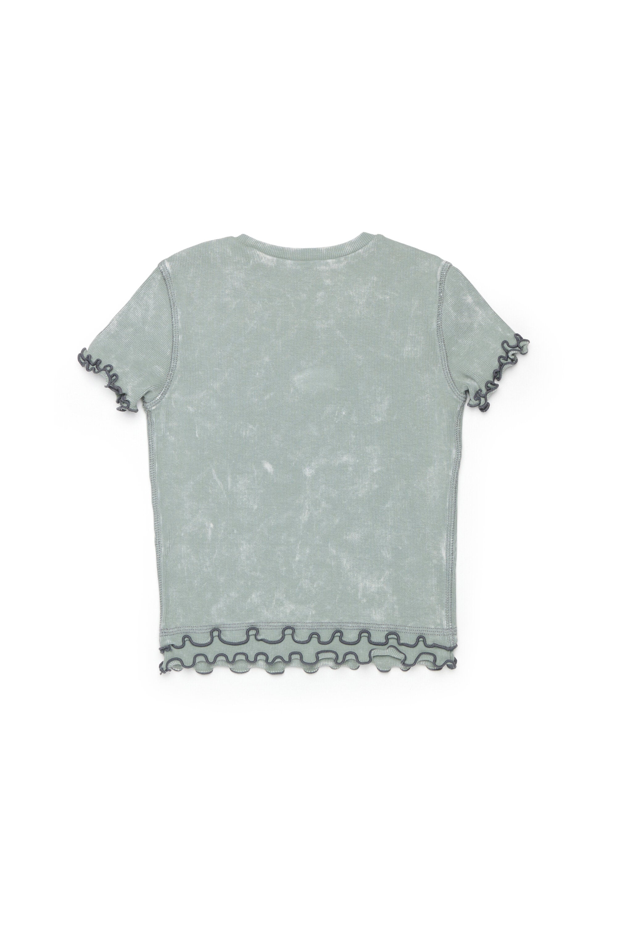 Camiseta de cuello redondo con logo