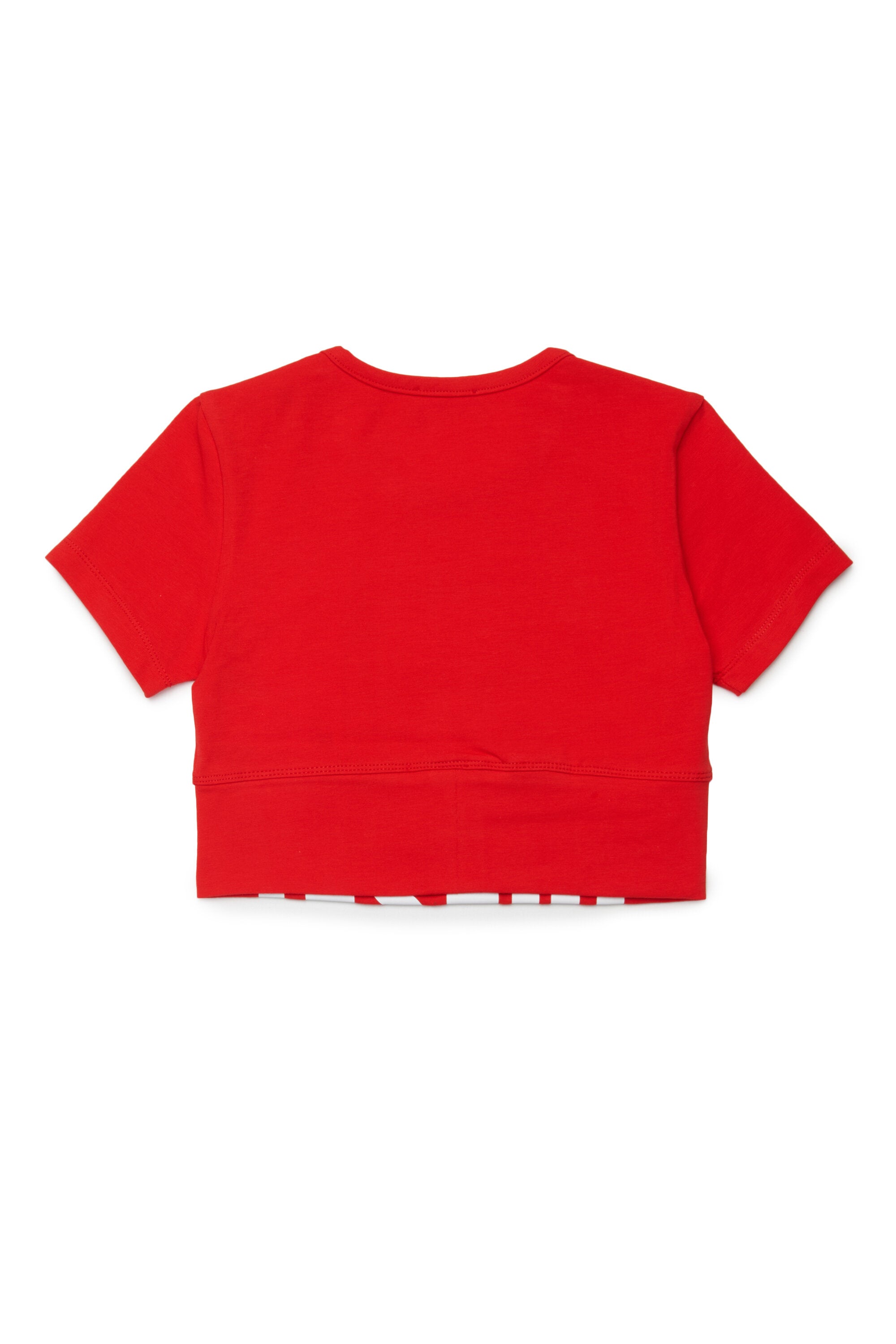 T-shirt col ras du cou avec logo