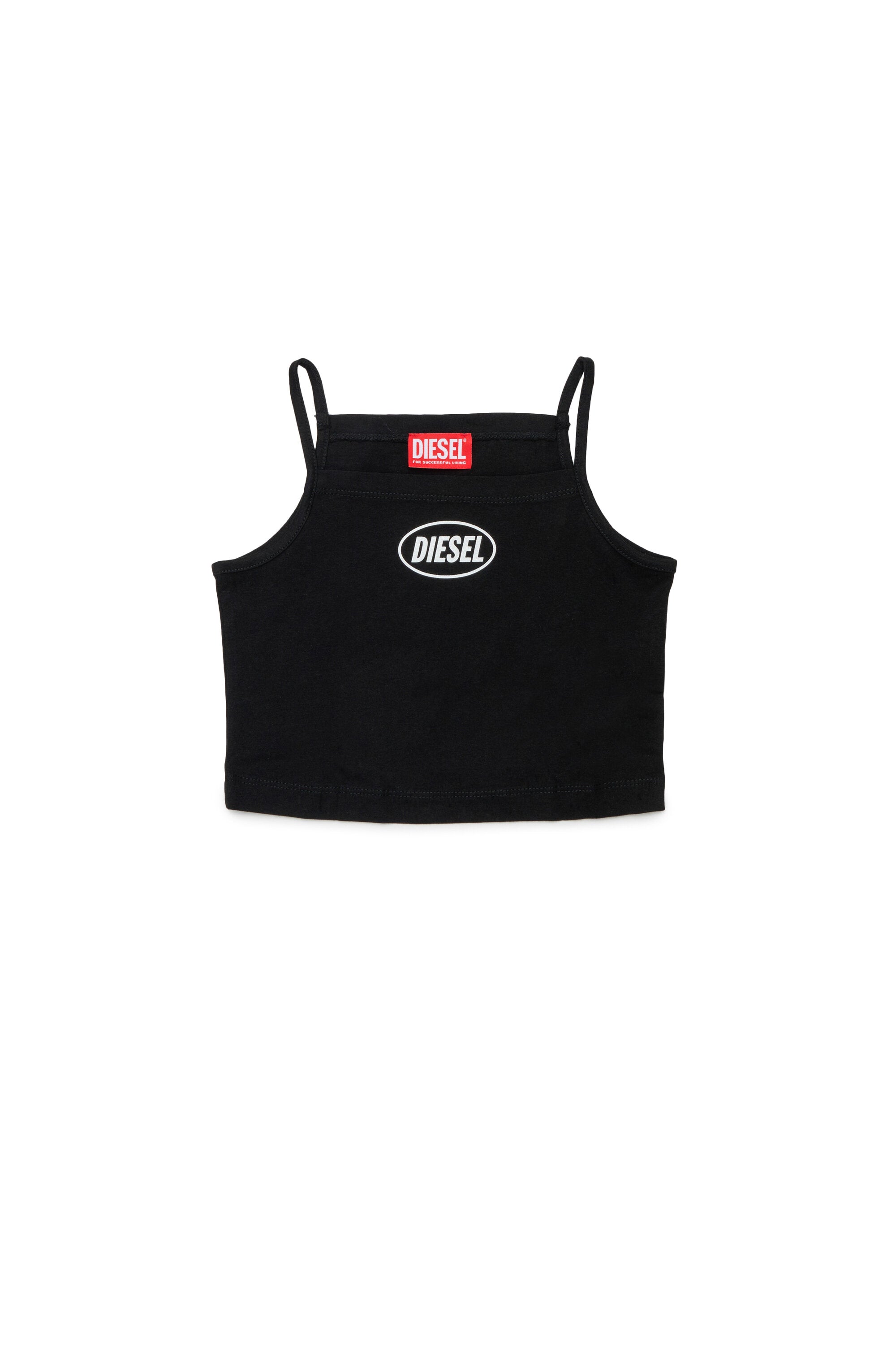 T-shirt sans manches avec logo