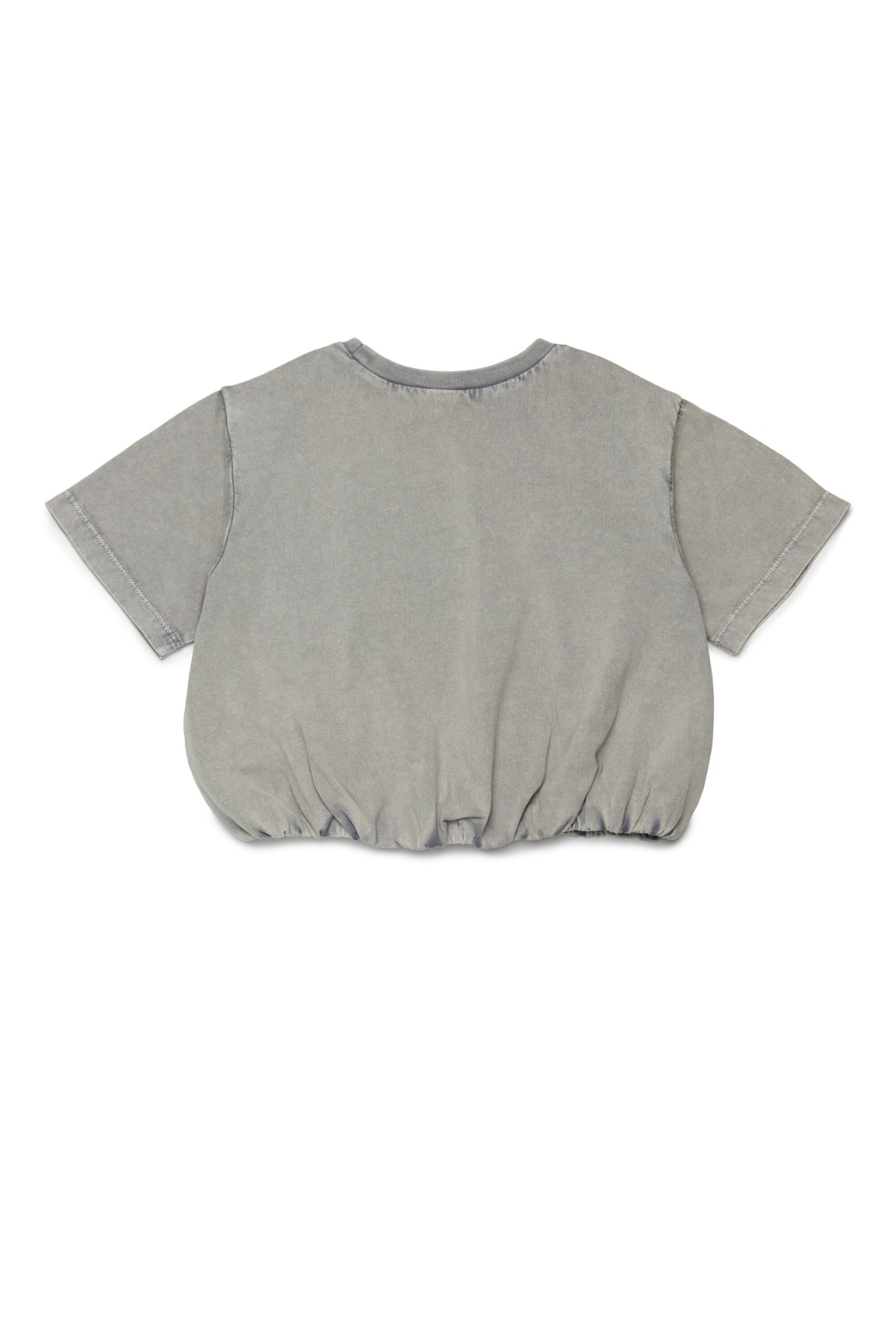 T-shirt courte avec logo brodé