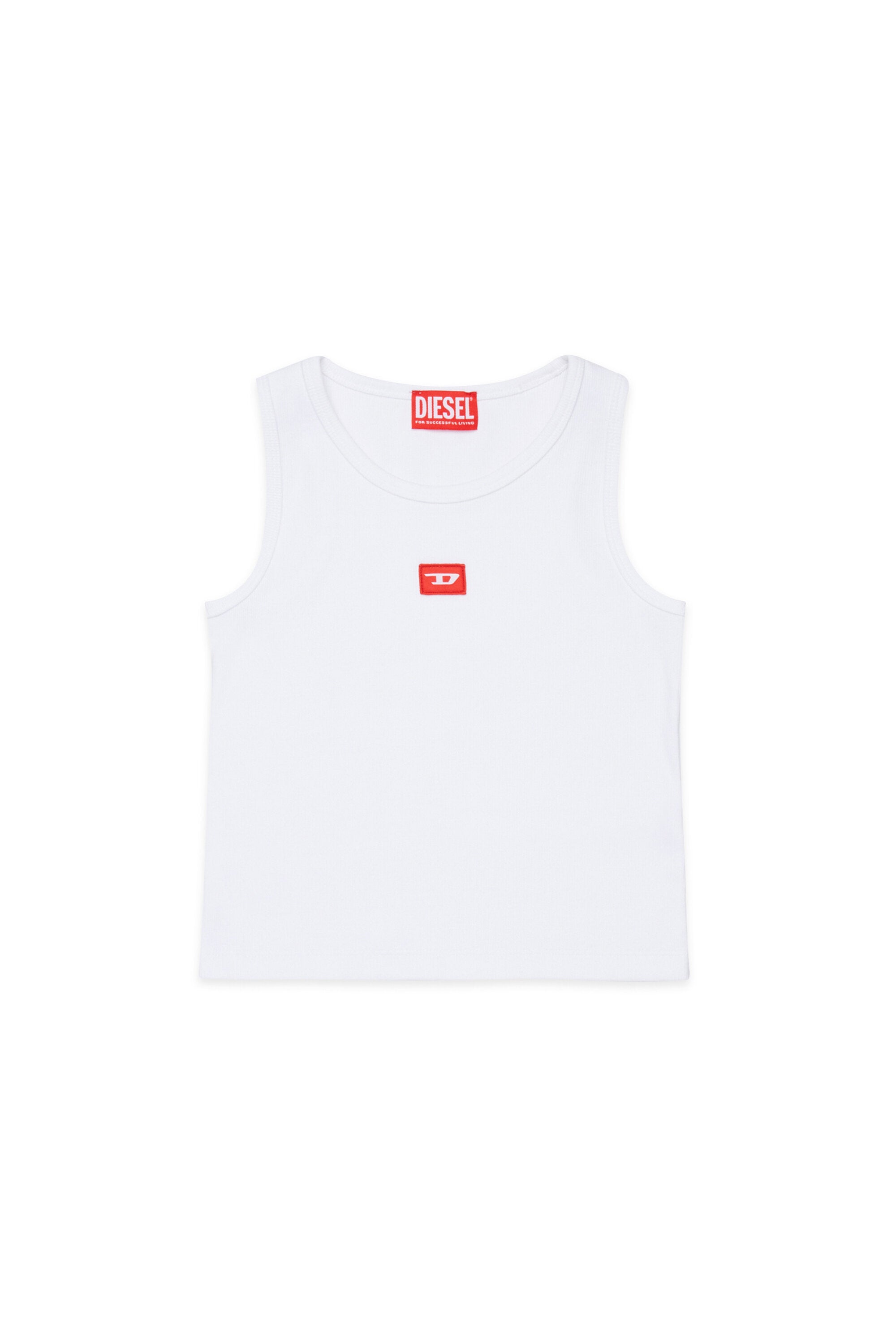 Camiseta sin mangas con logo