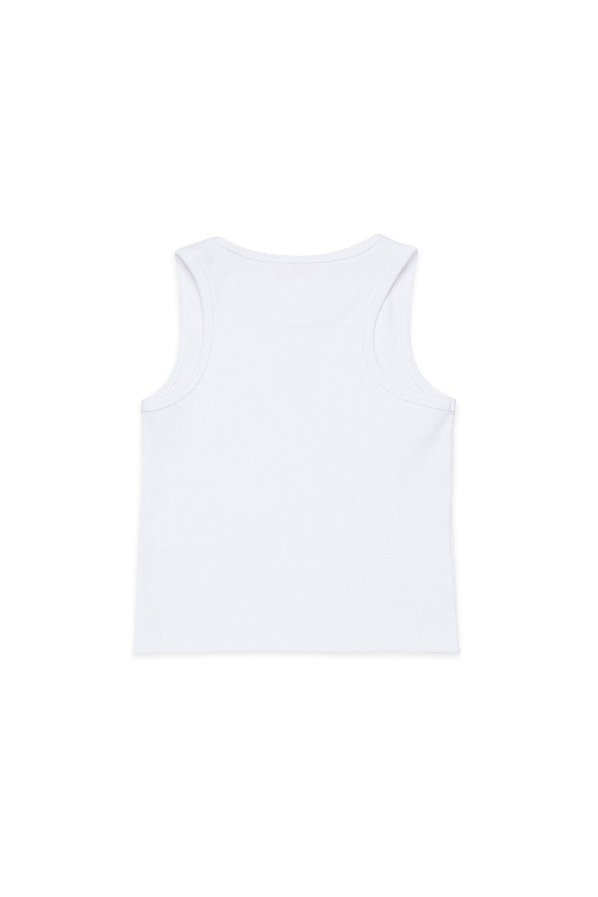 Camiseta sin mangas con logo