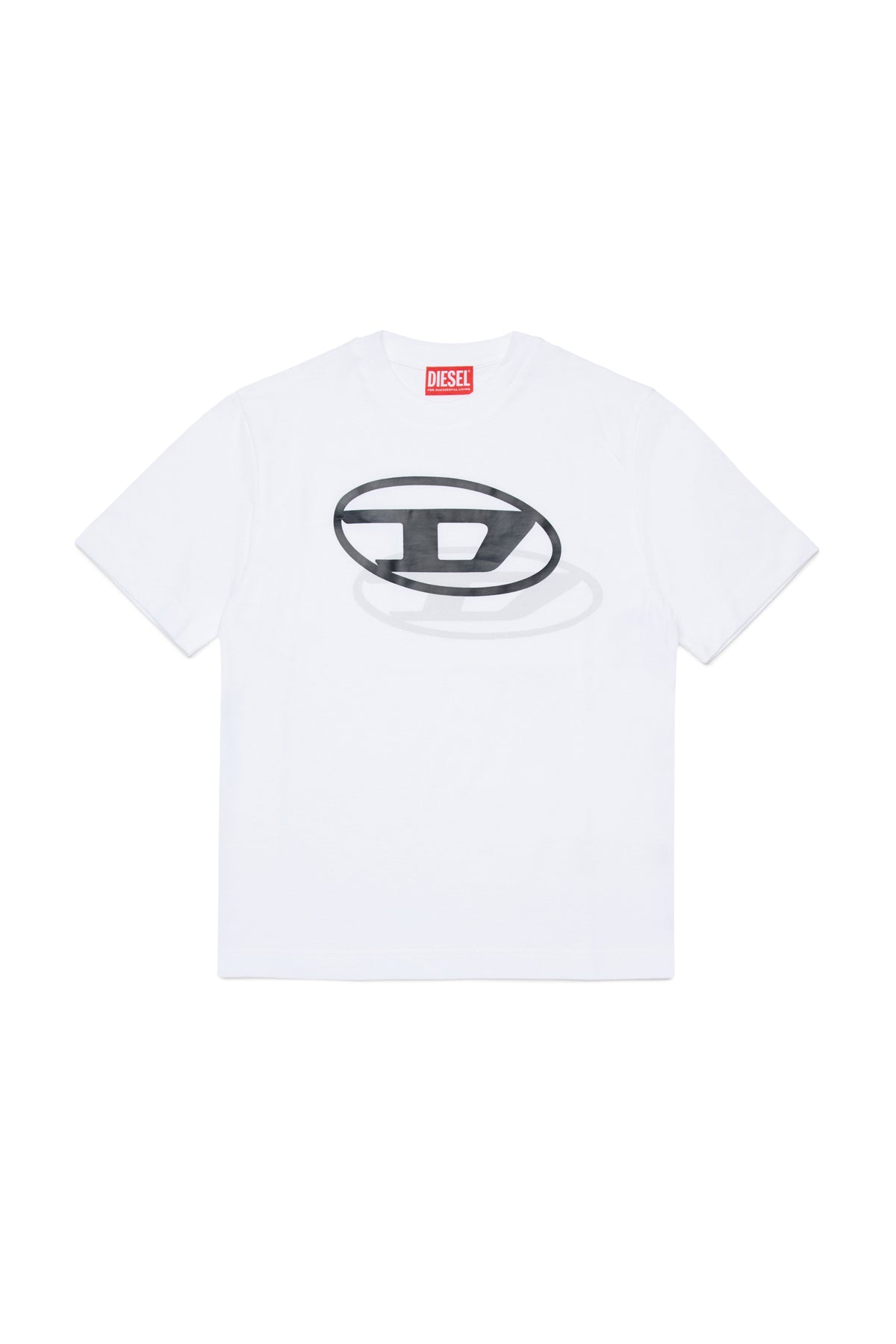 T-shirt with printed Oval D logo