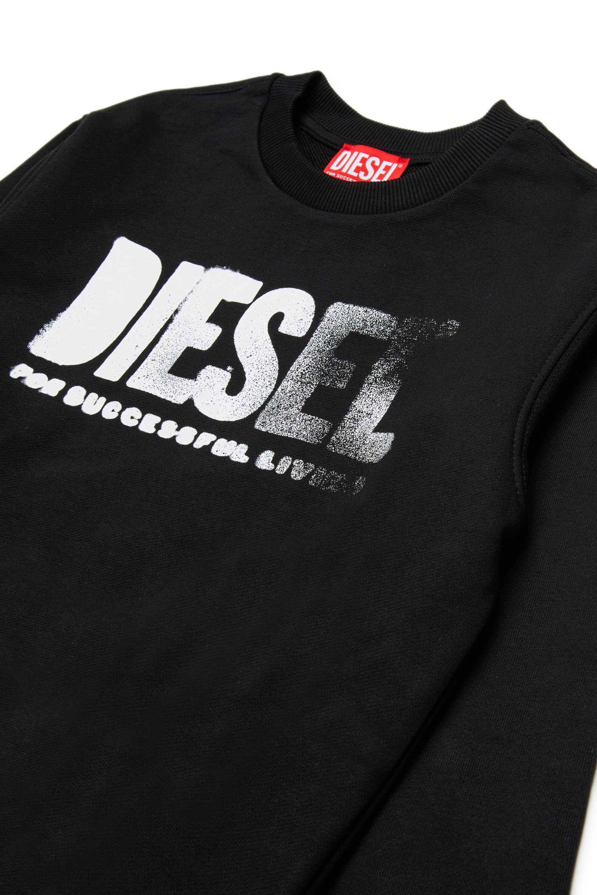Sudadera de cuello redondo con logo