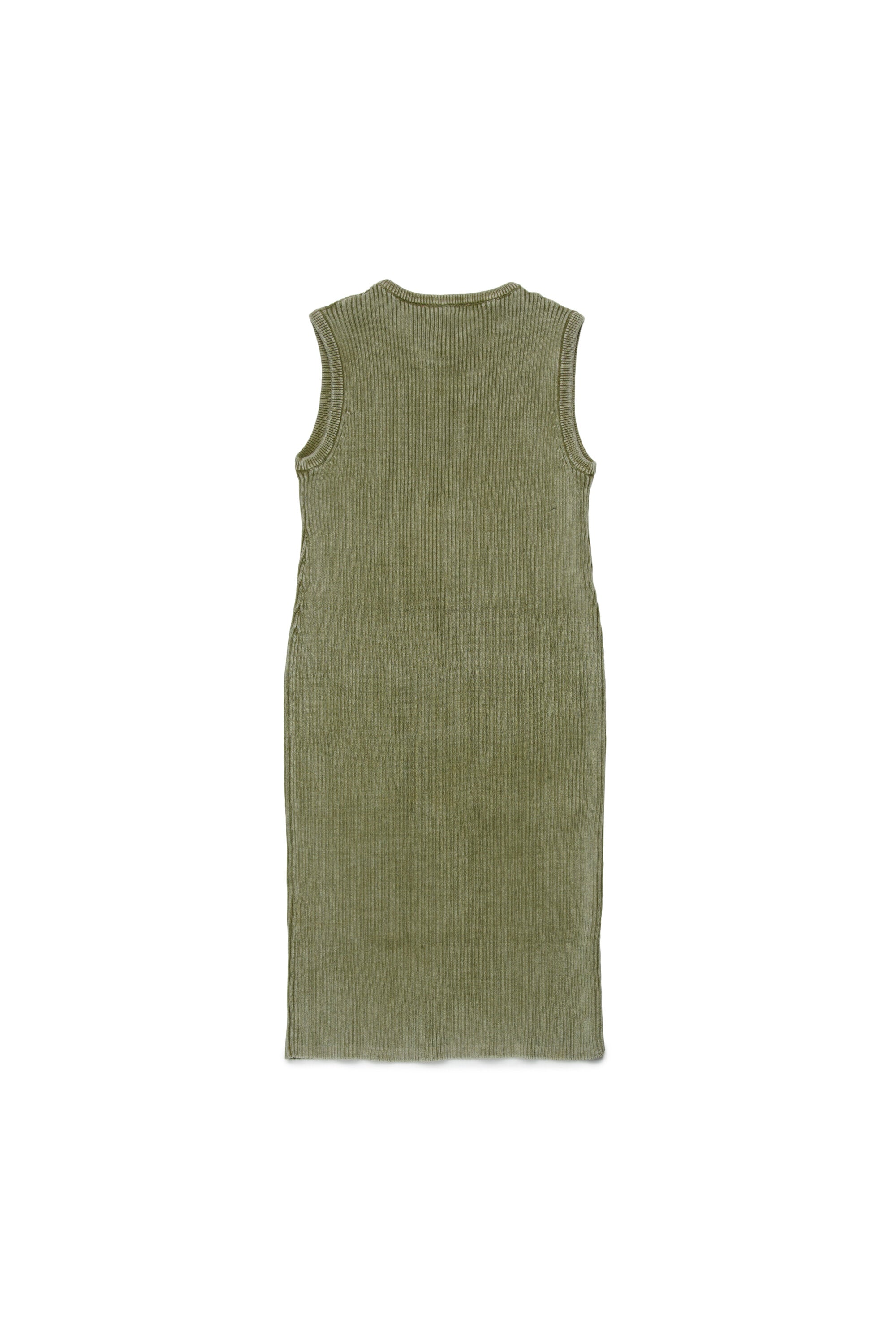 Robe sans manches avec poches appliquées