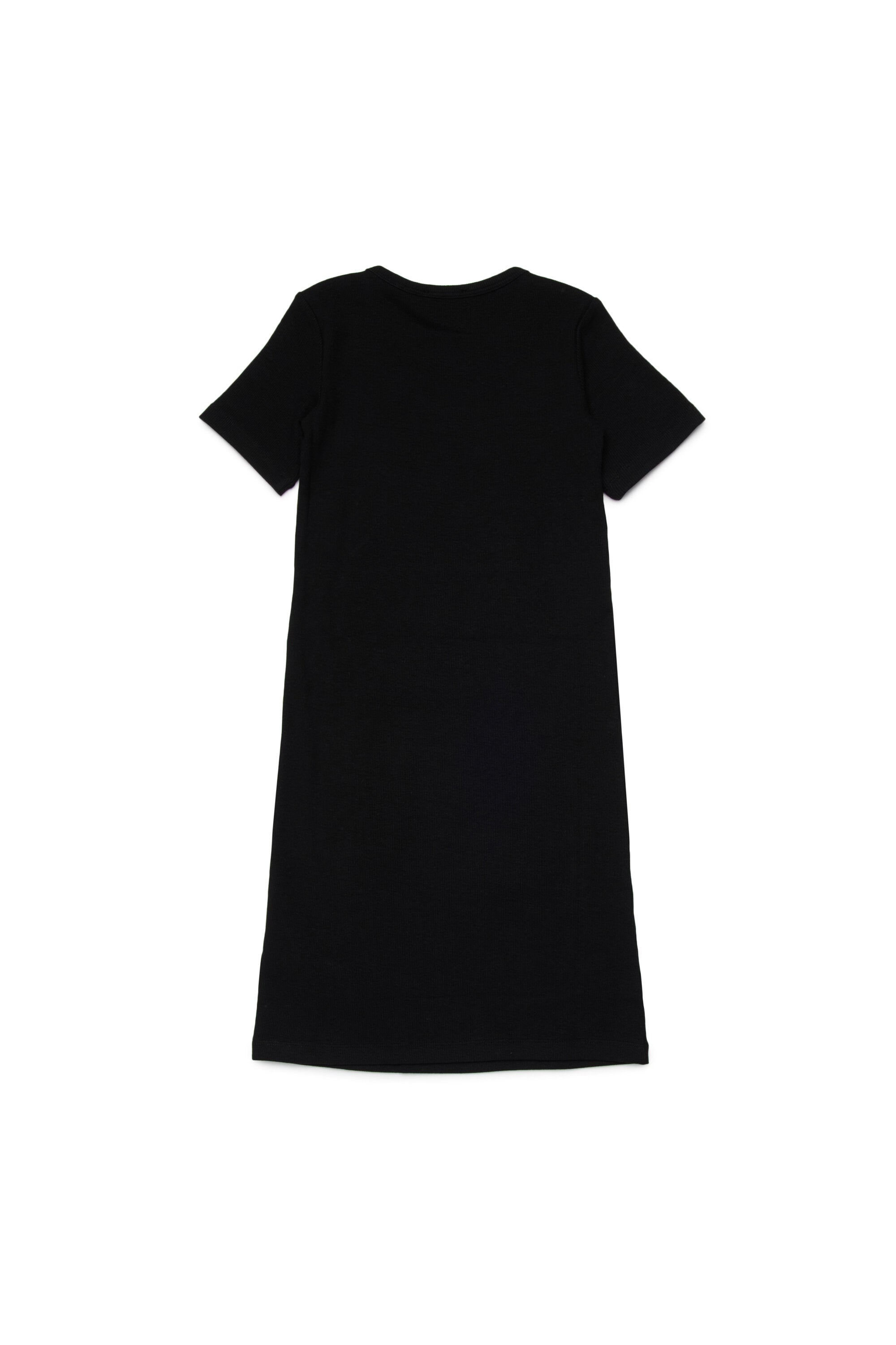 Robe longue avec écusson logo D