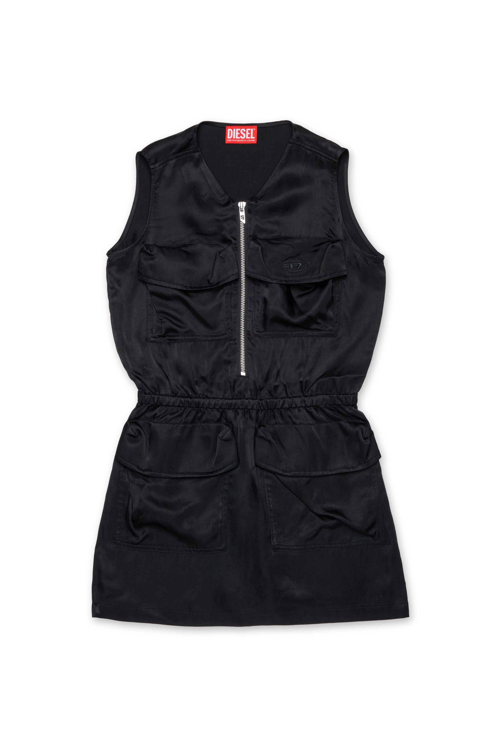 Robe sans manches avec logo
