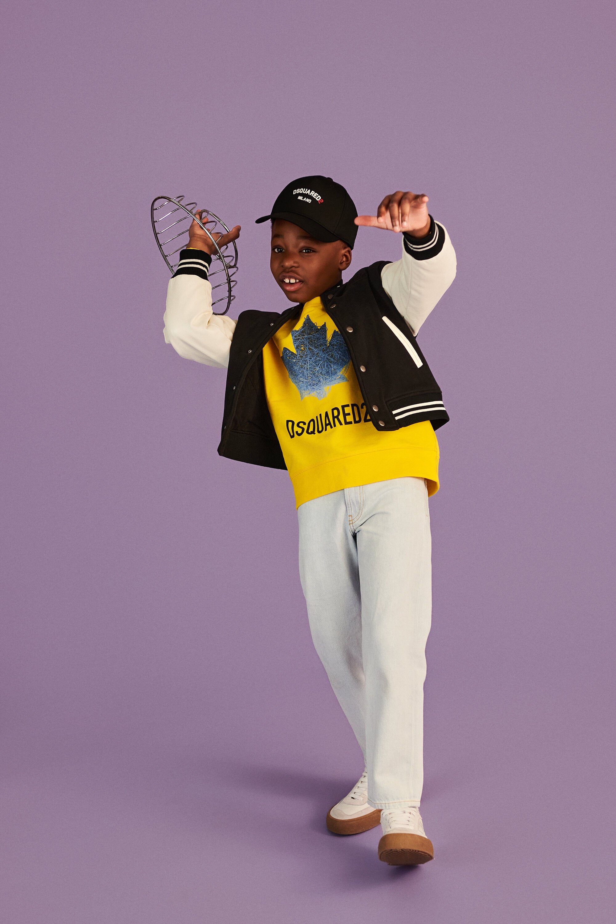 Blouson bomber avec logo imprimé