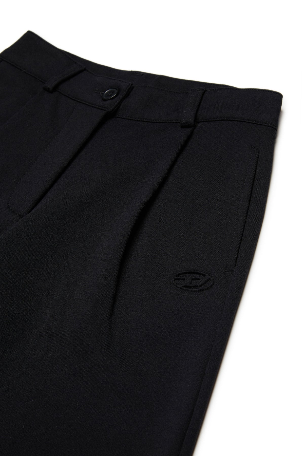 Pantalones formales con logo Oval D