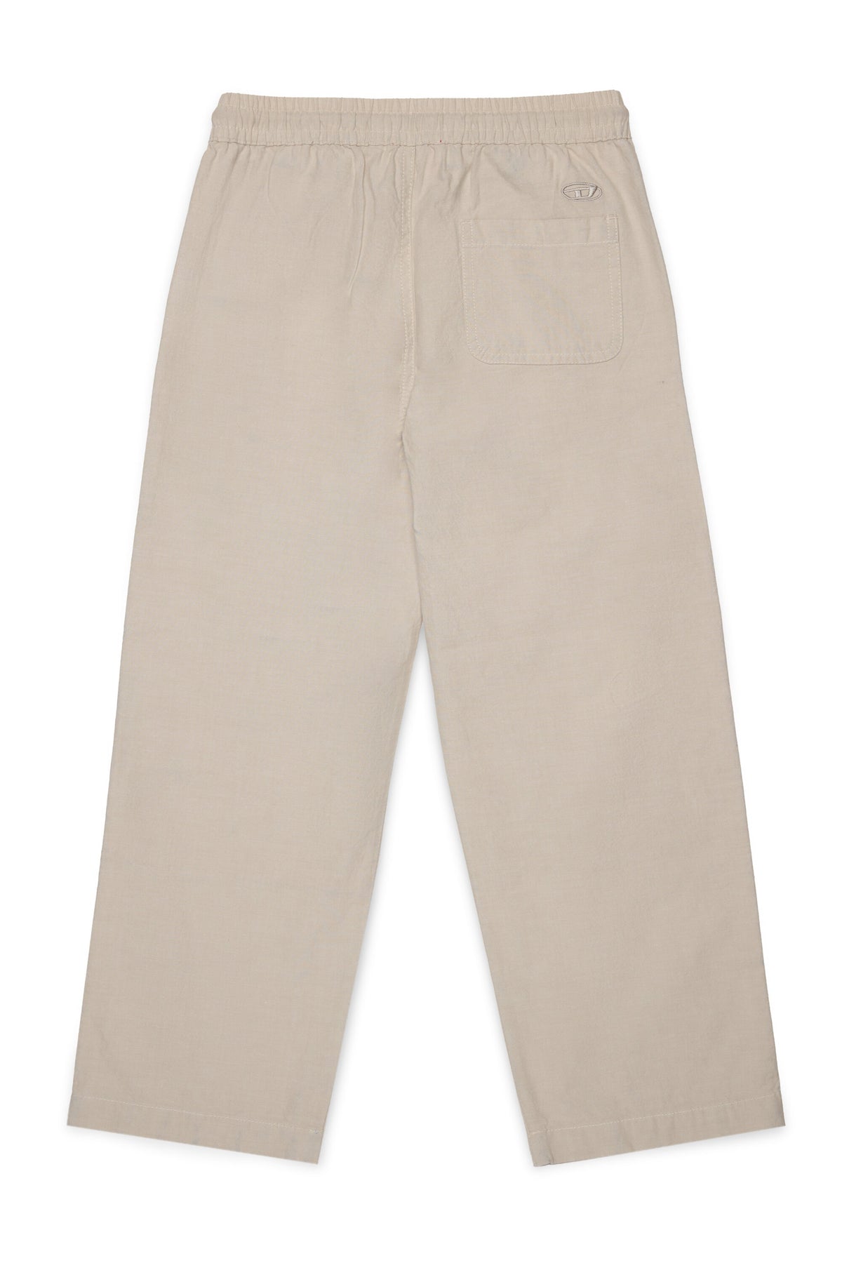 Formal pants with drawstring waist