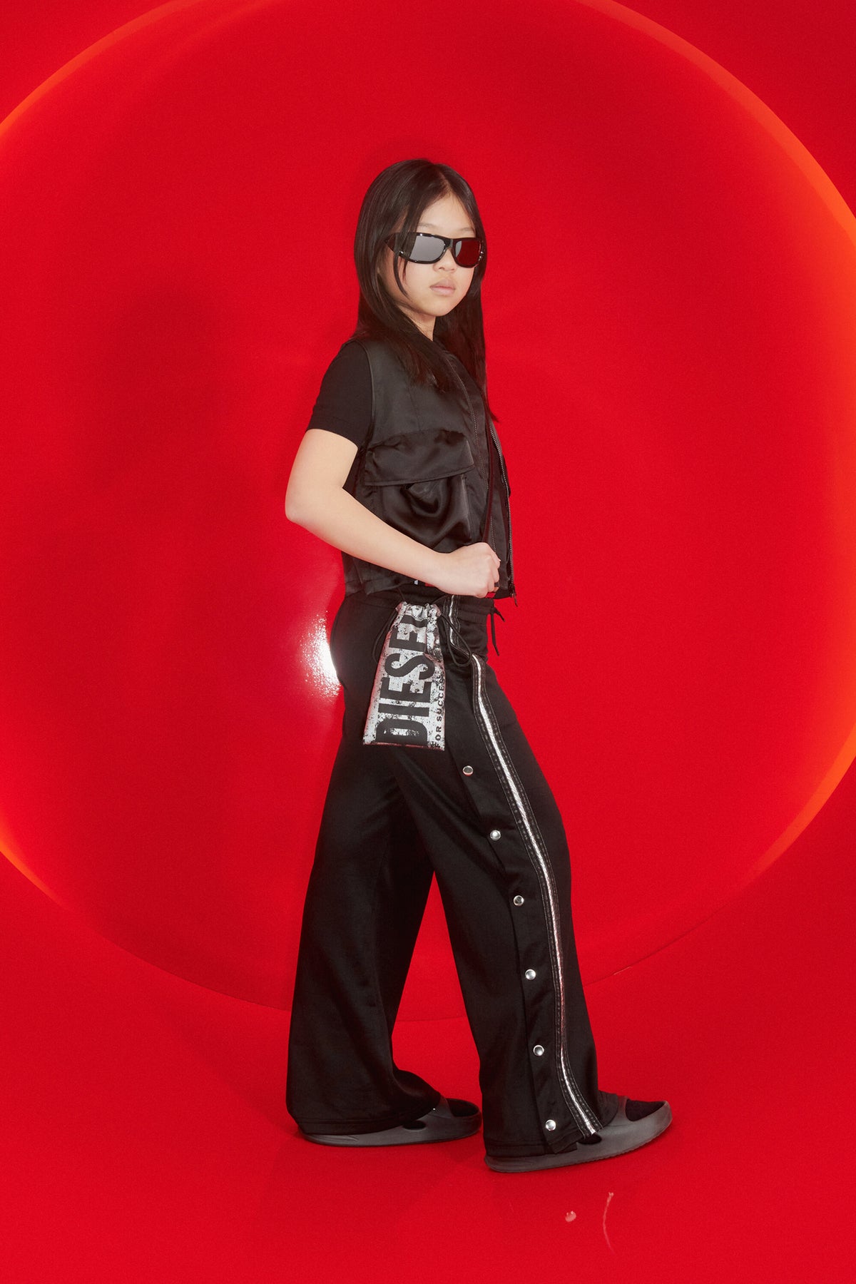 Pantalon en molleton avec logo