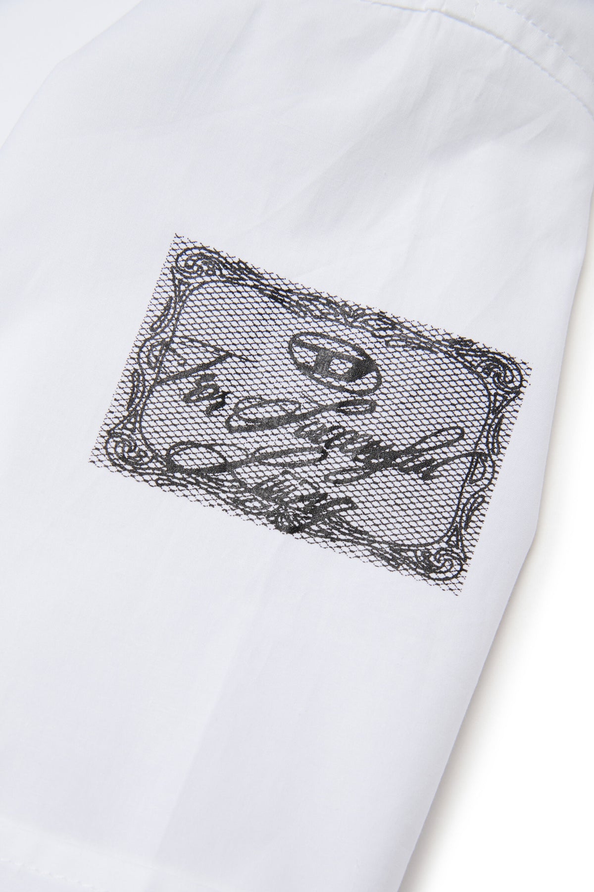 Chemise à manches courtes avec logo