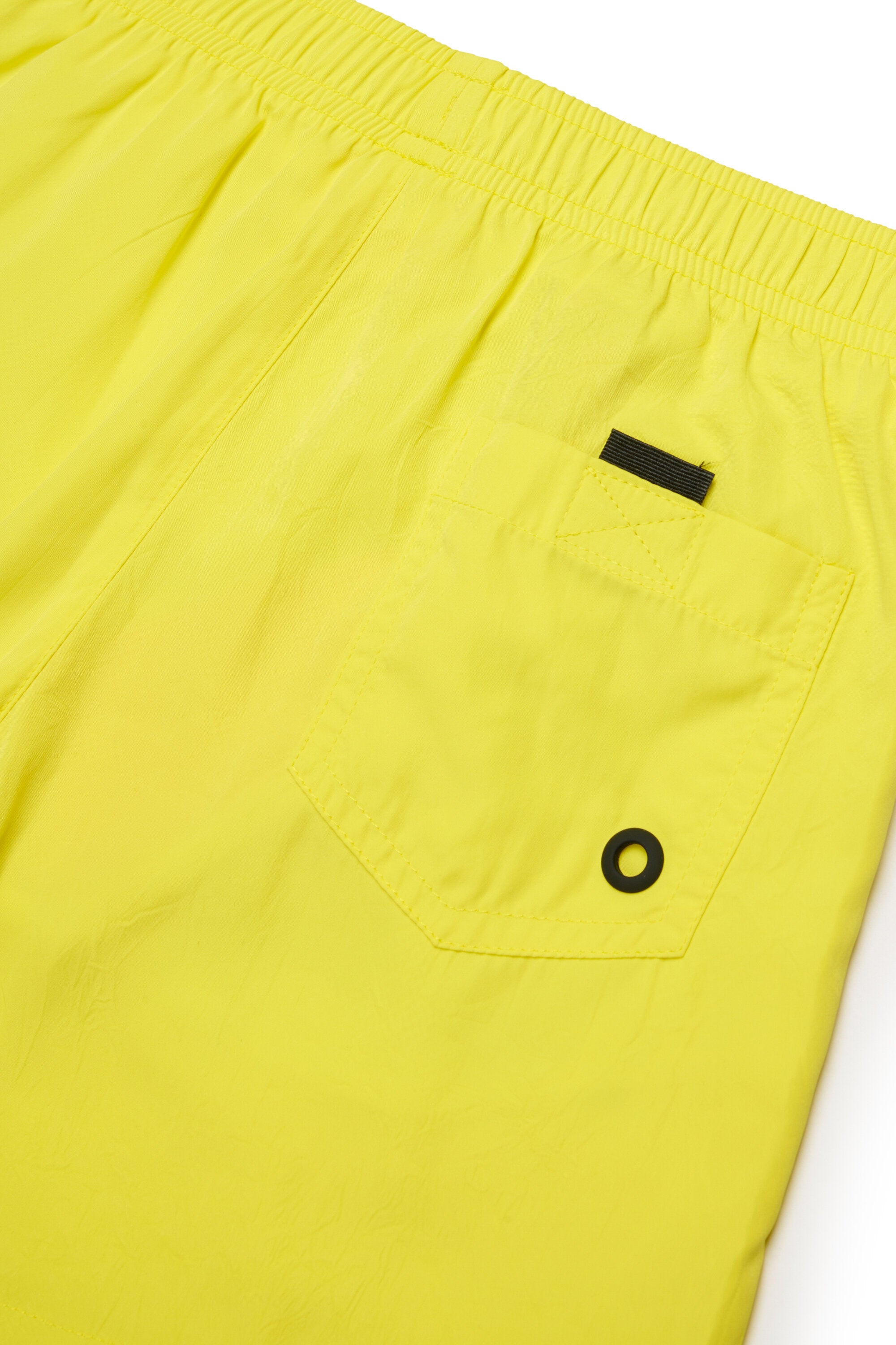 Boxer swimsuit with logo