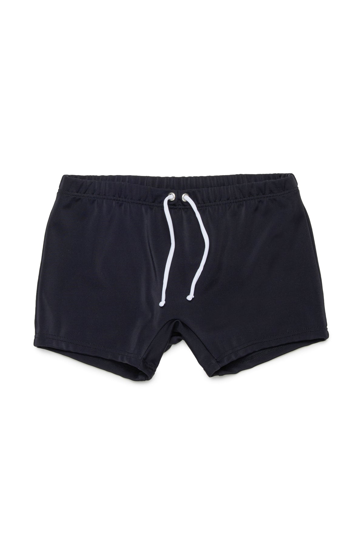 Boxer swimwear with printed logo