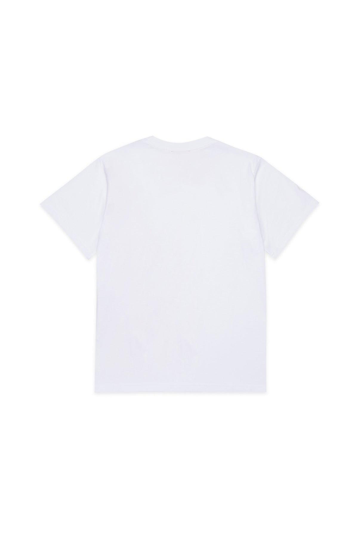 Camiseta con logotipo vertical
