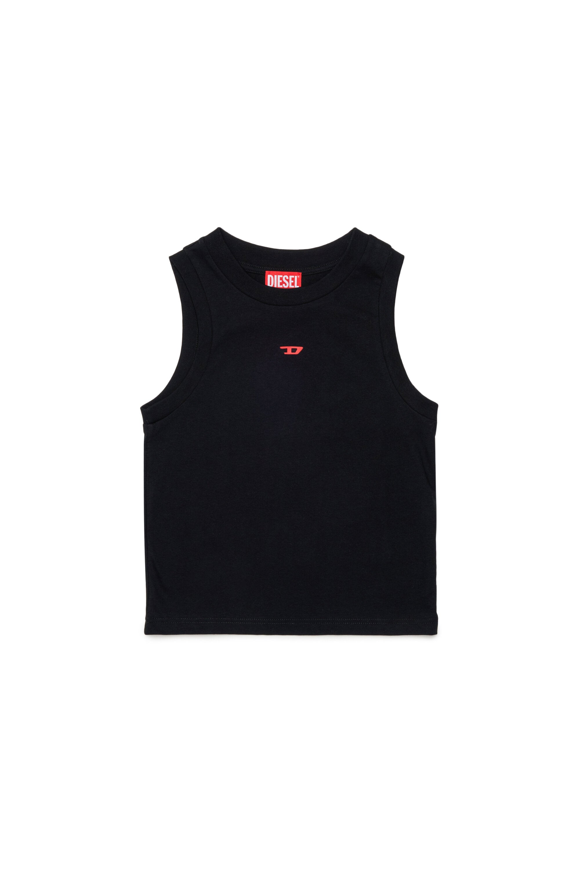 Camiseta sin mangas con logo