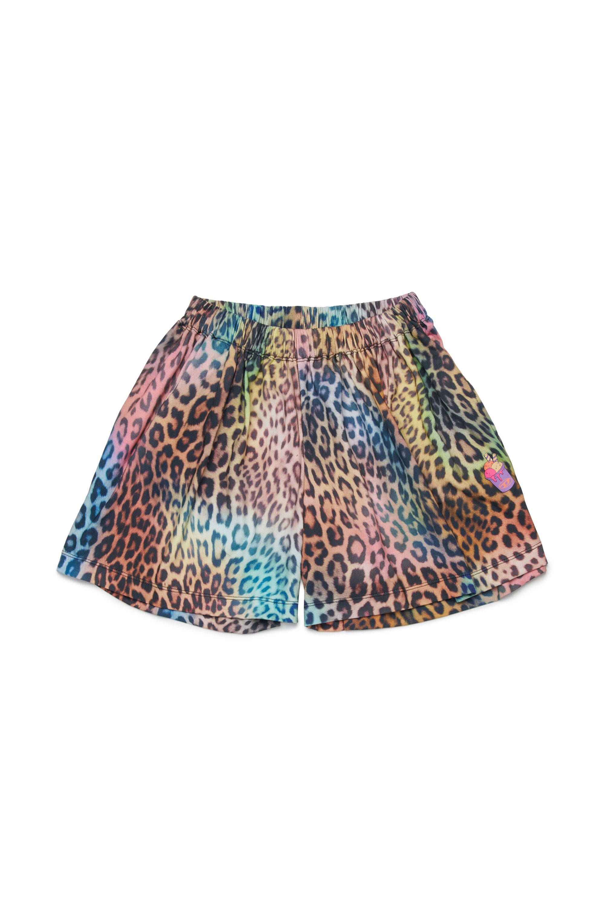 Pantalones cortos de felpa con logo