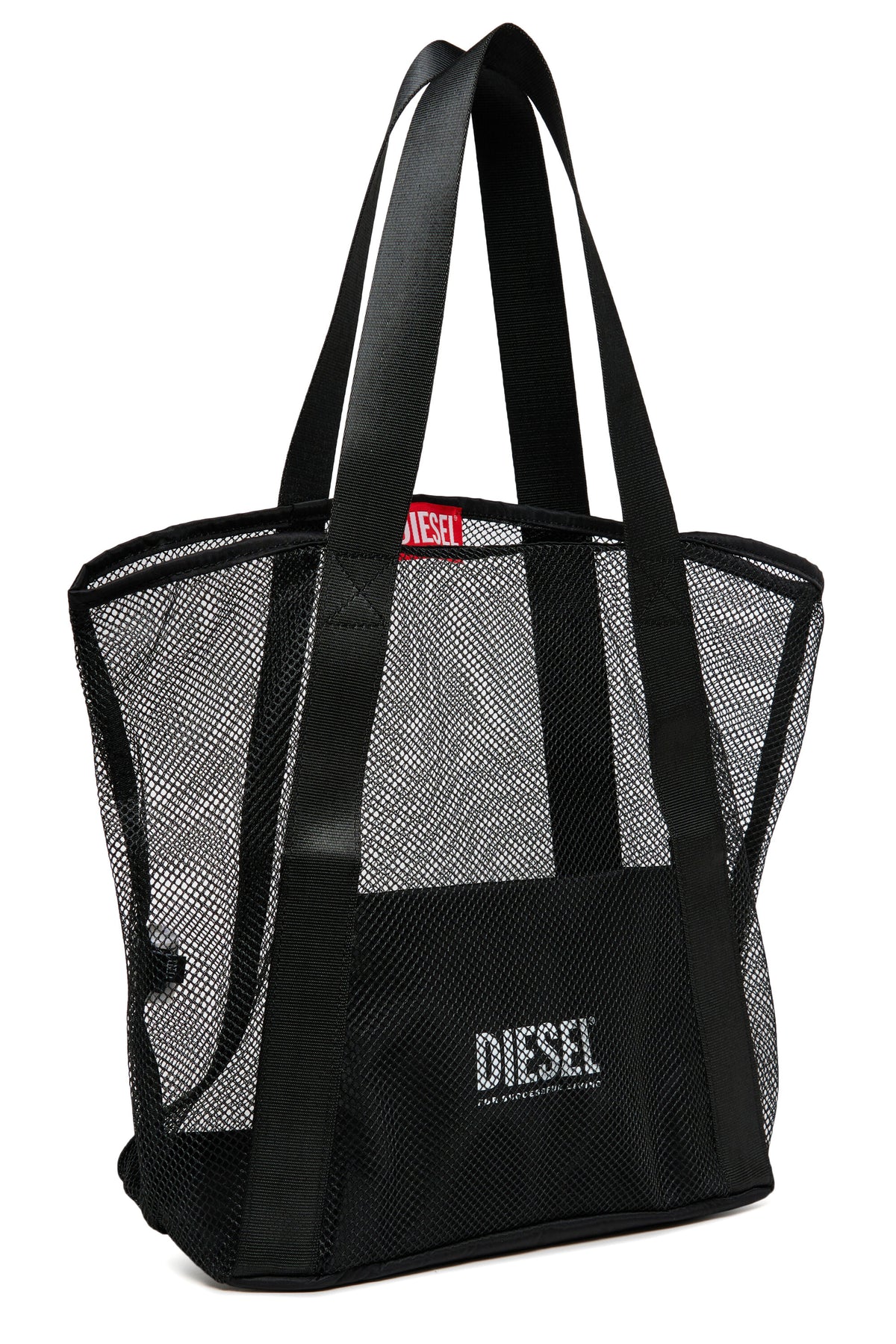 Shoulder bag with logo