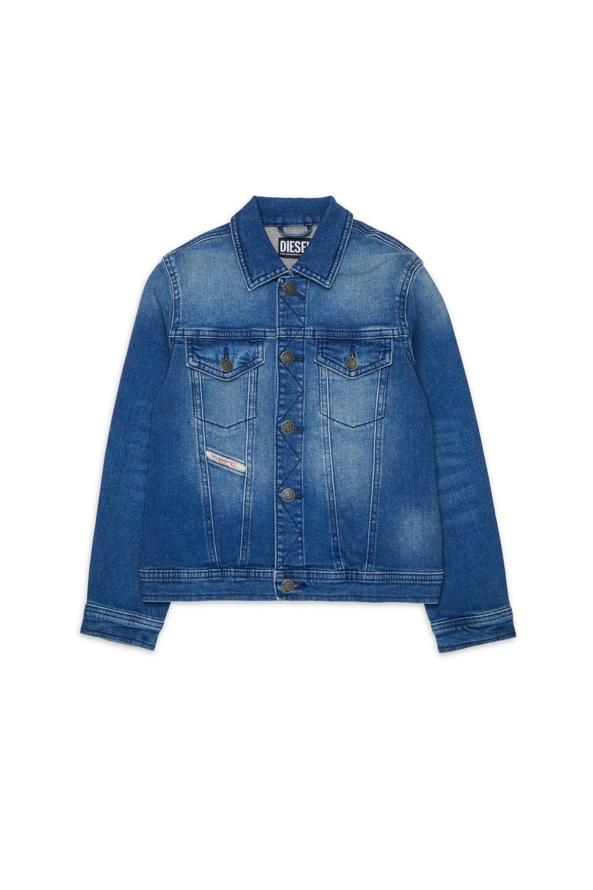 Veste en denim avec logo