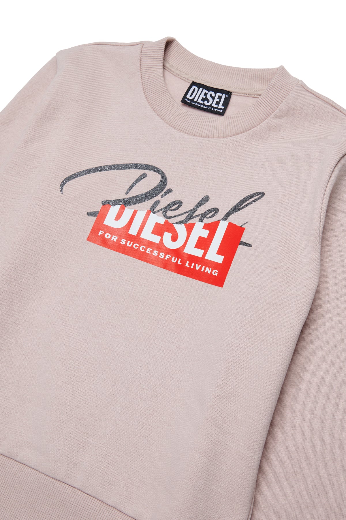 Sweat-shirt col rond avec logo
