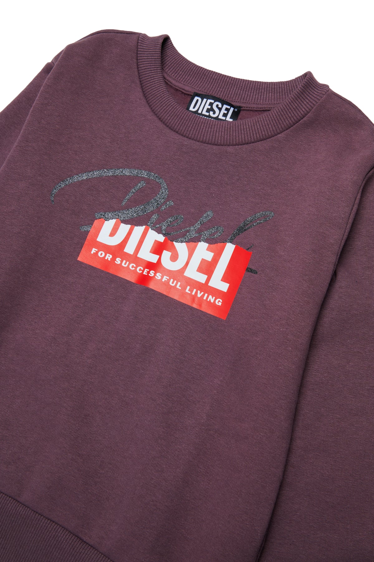 Sweat-shirt col rond avec logo