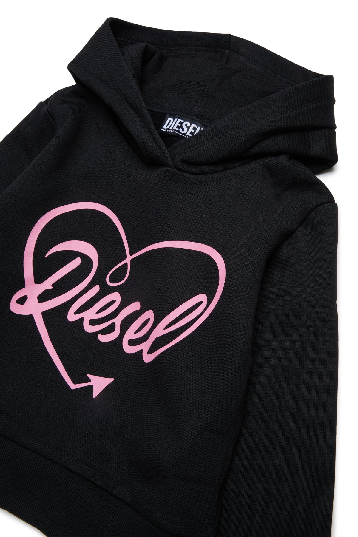 Sweat à capuche avec logo cœur
