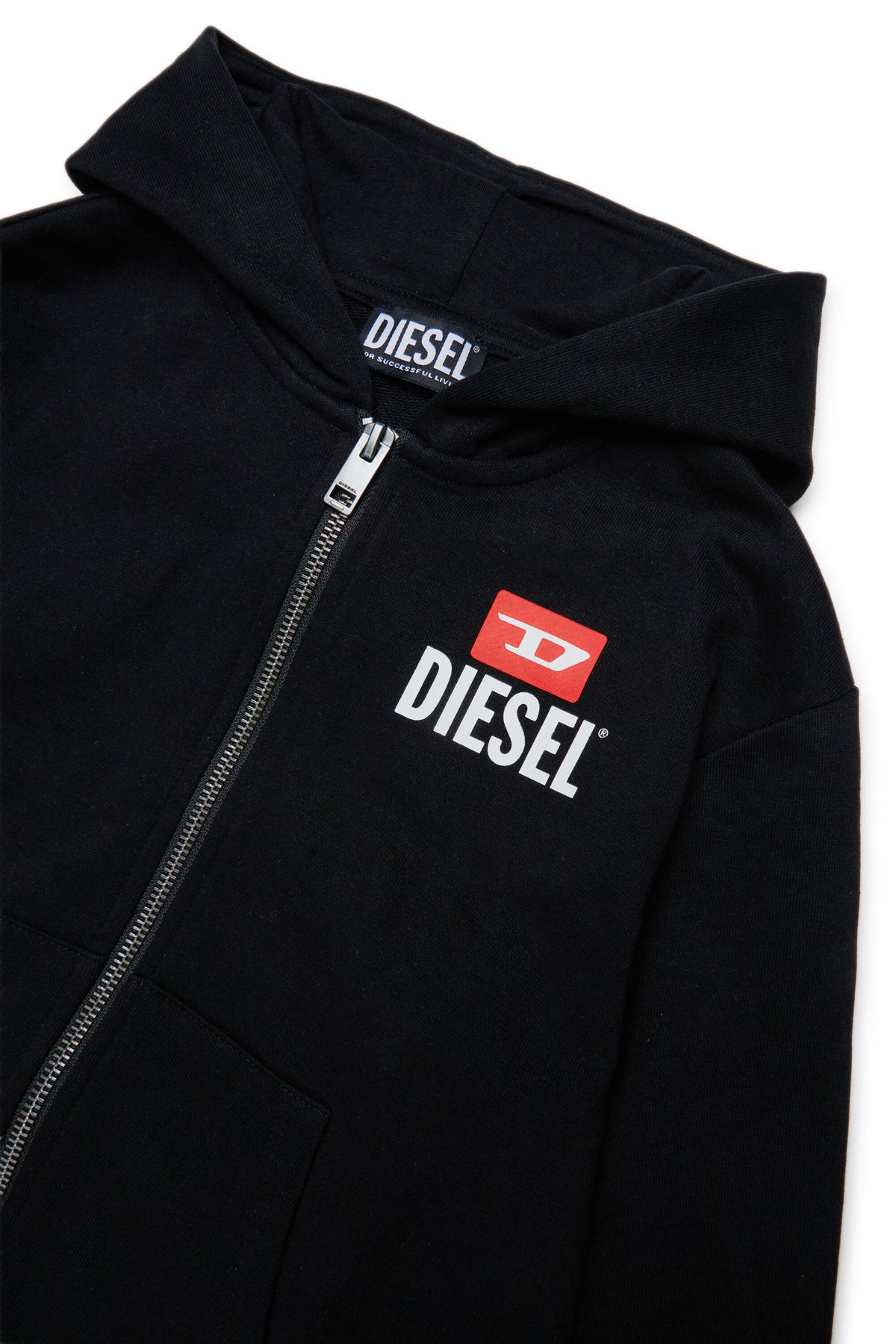 Sweat-shirt zippé intégralement avec logo