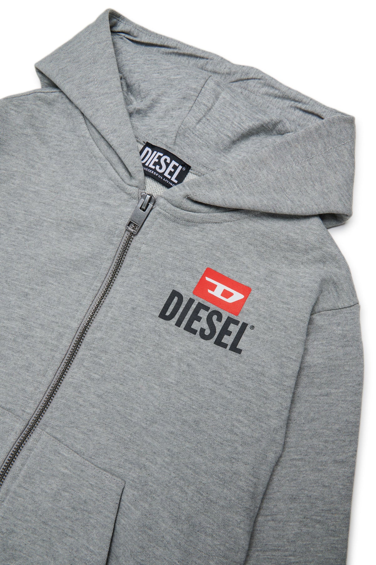 Sweat-shirt zippé intégralement avec logo