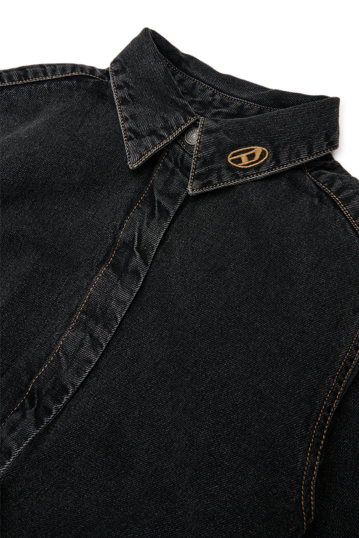 Robe en denim avec logo