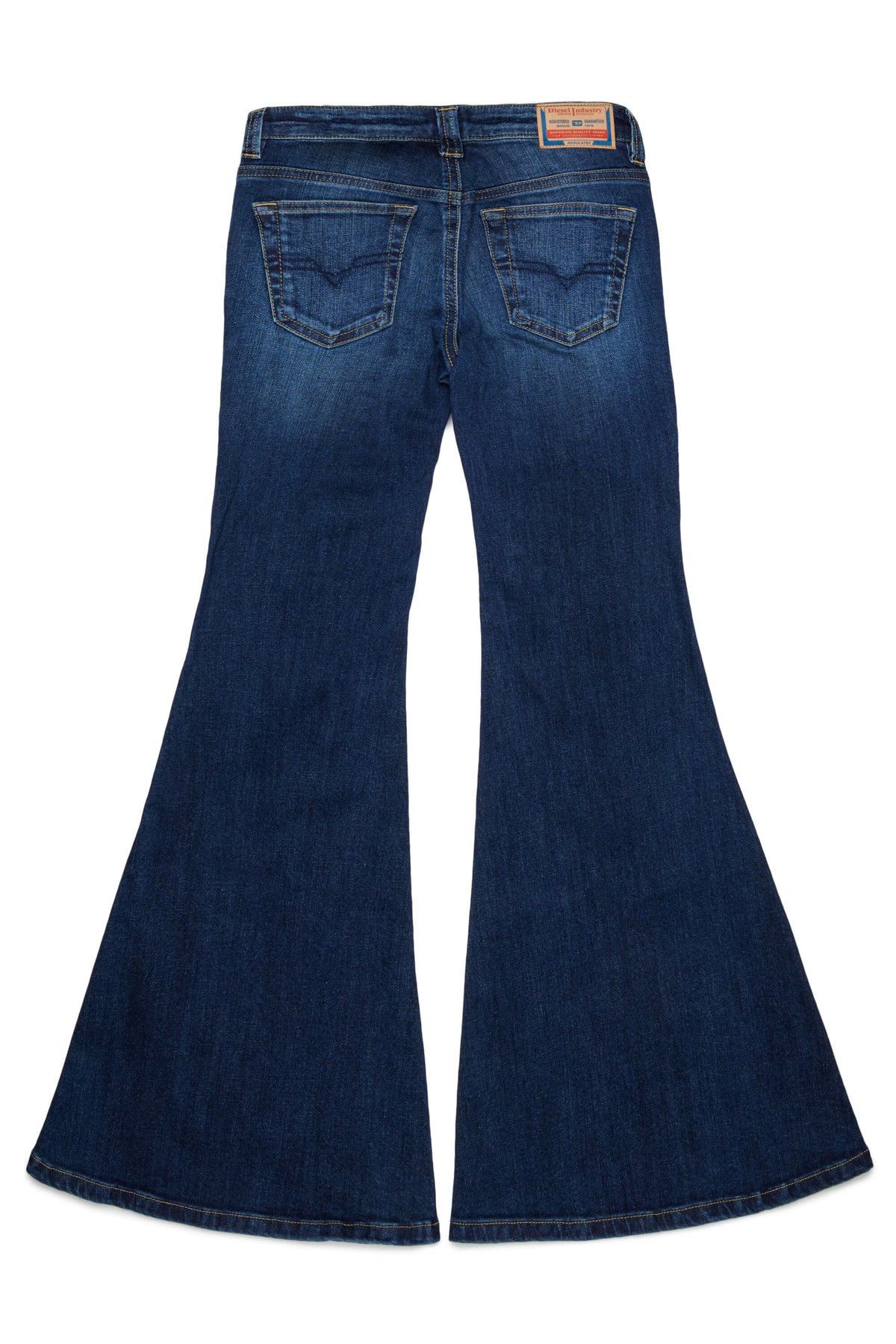 Jean flare fit bleu moyen - D-Blys