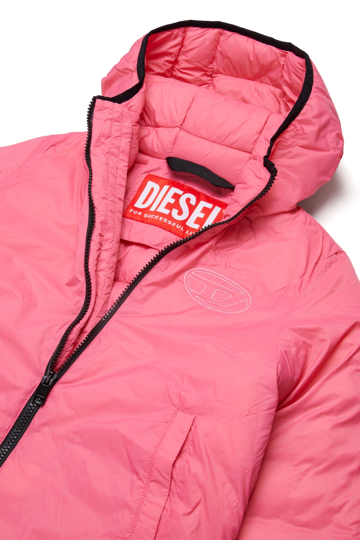 Veste matelassée avec logo imprimé