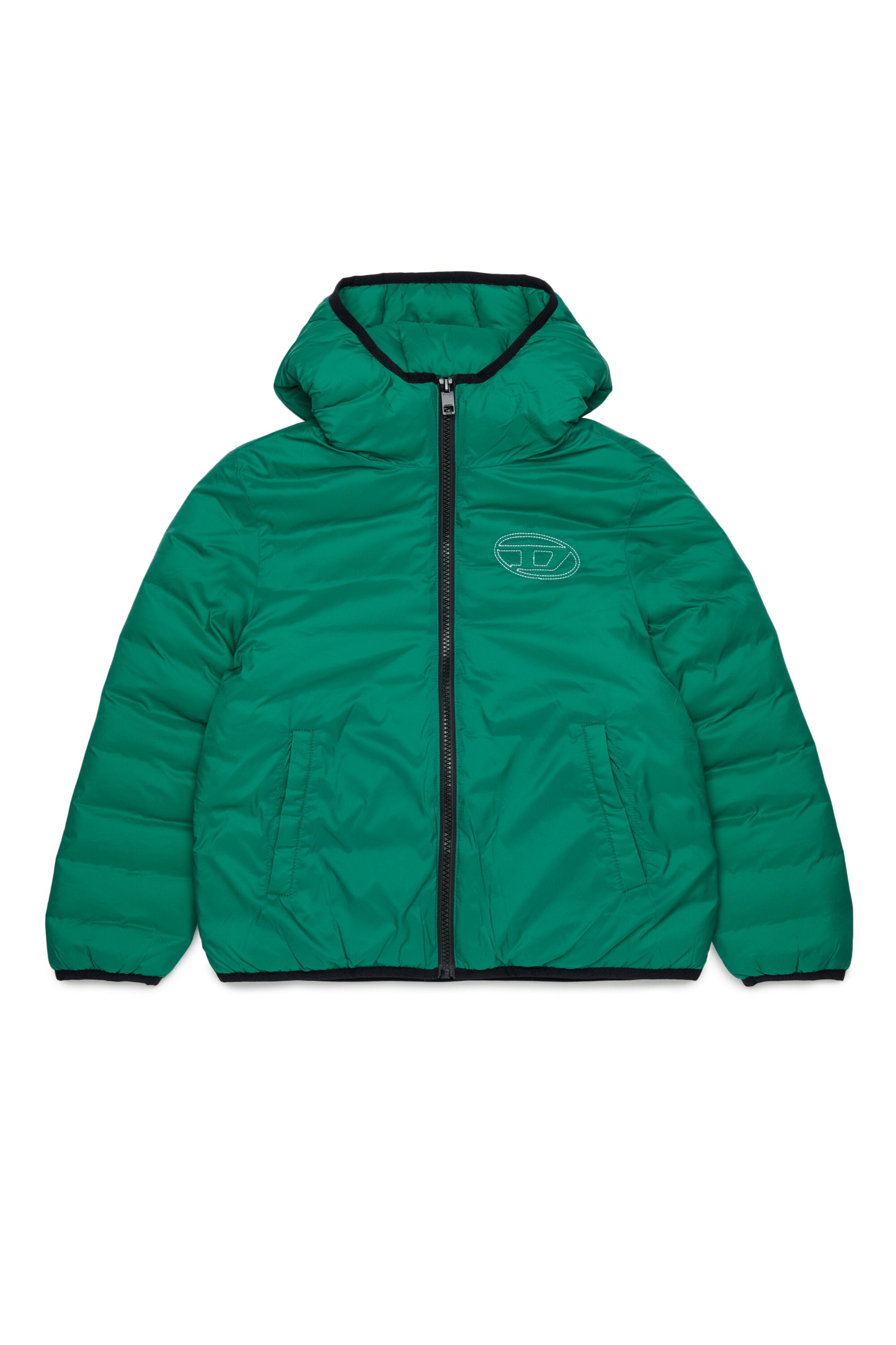 Veste matelassée avec logo imprimé